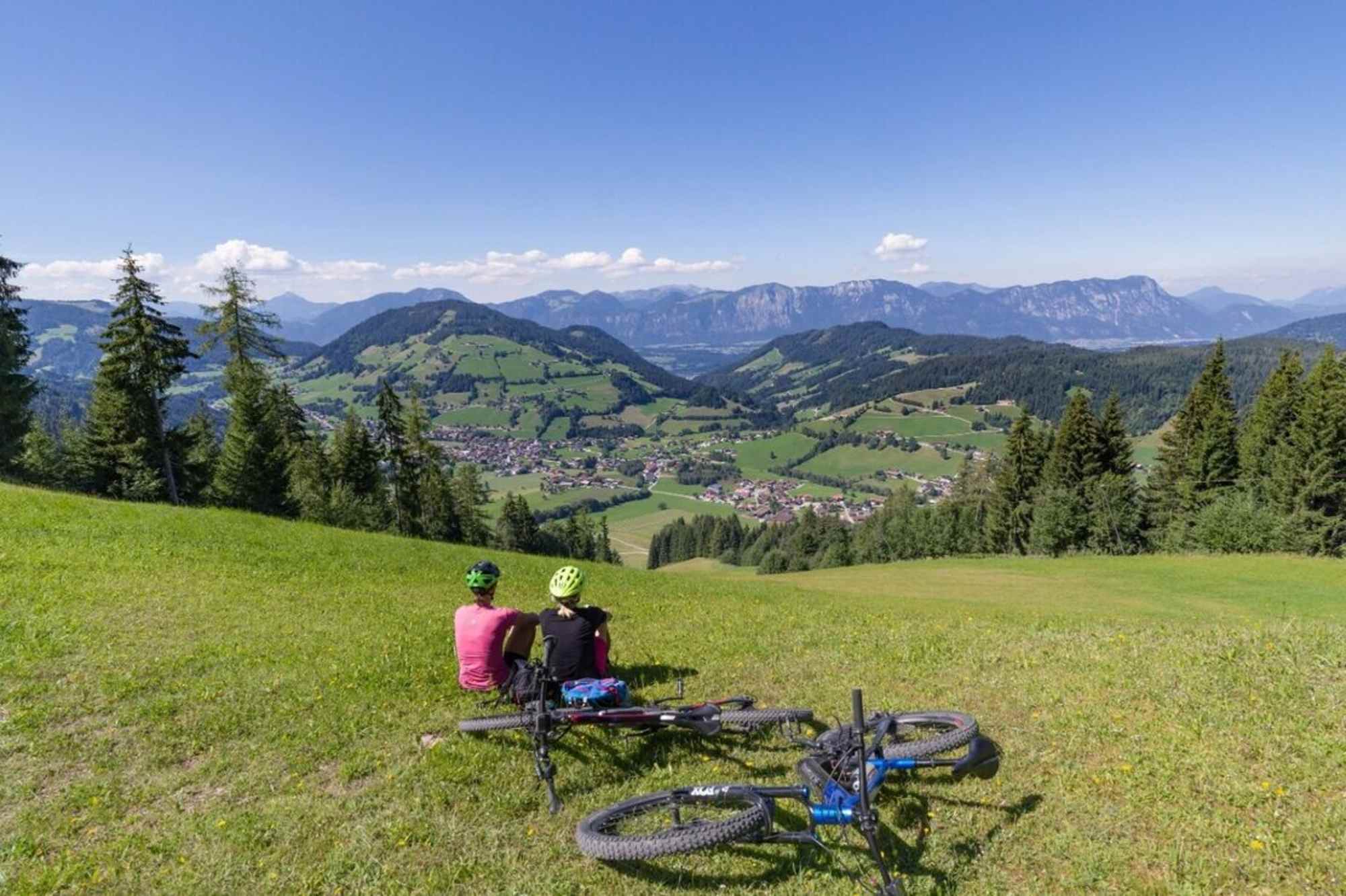 Die Aussicht will genossen werden - Runde Markbachjoch