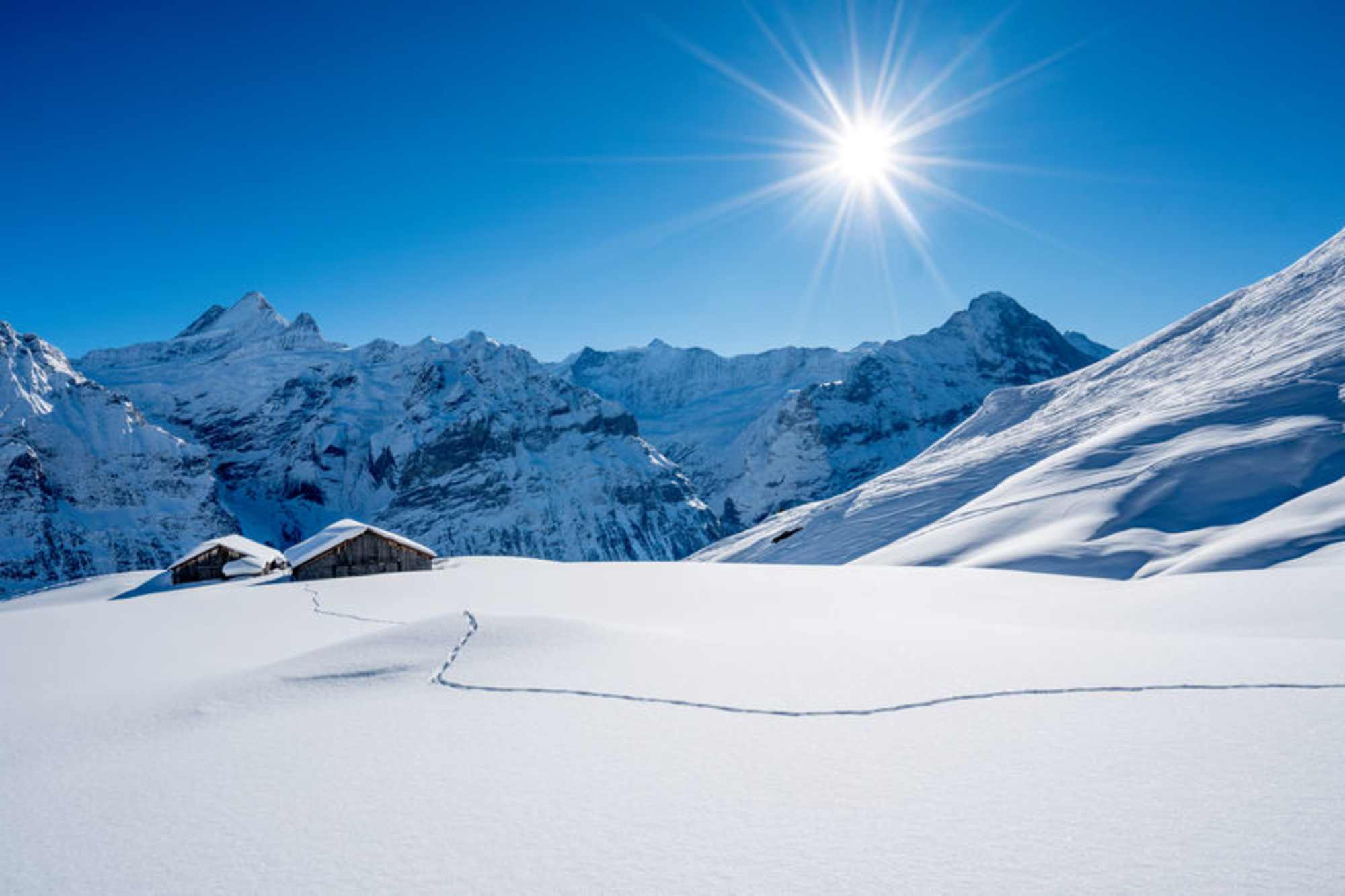 Winterwanderung First - Schreckfeld - Bort