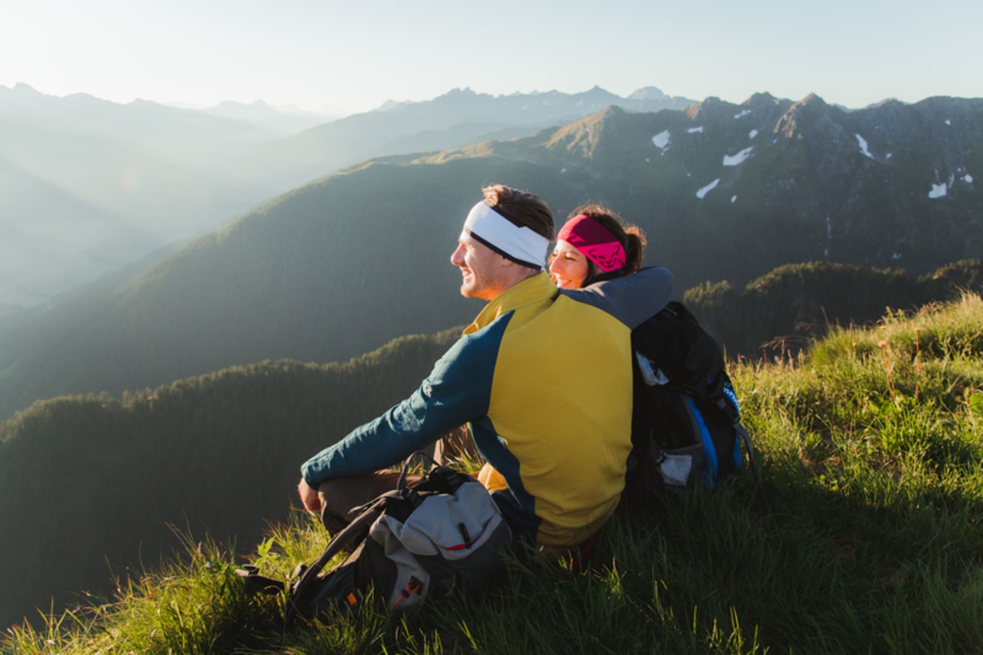 Die Aussicht von der Öfenspitze genießen.