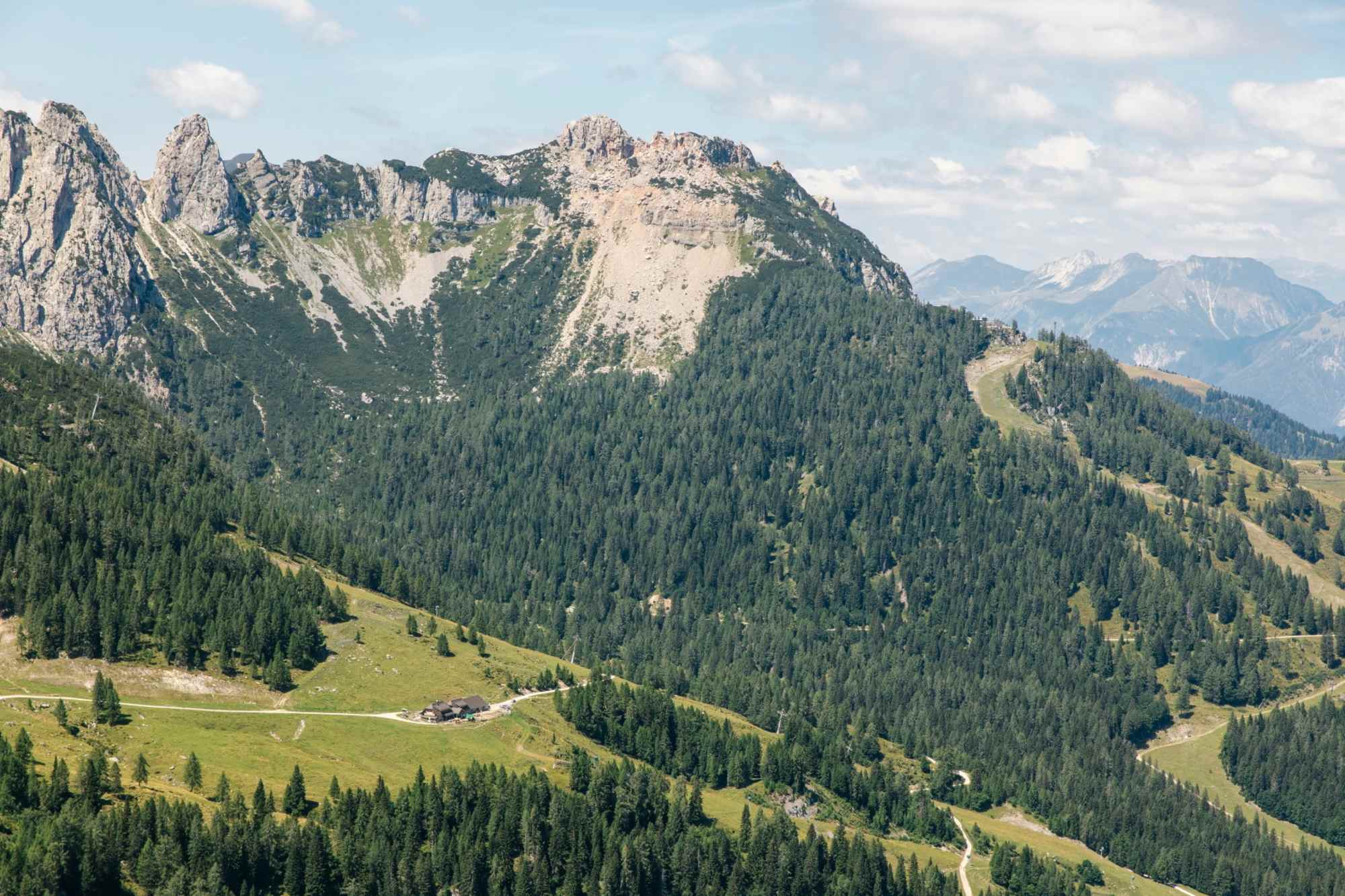 Die wunderschöne Lage der Rudnig Alm