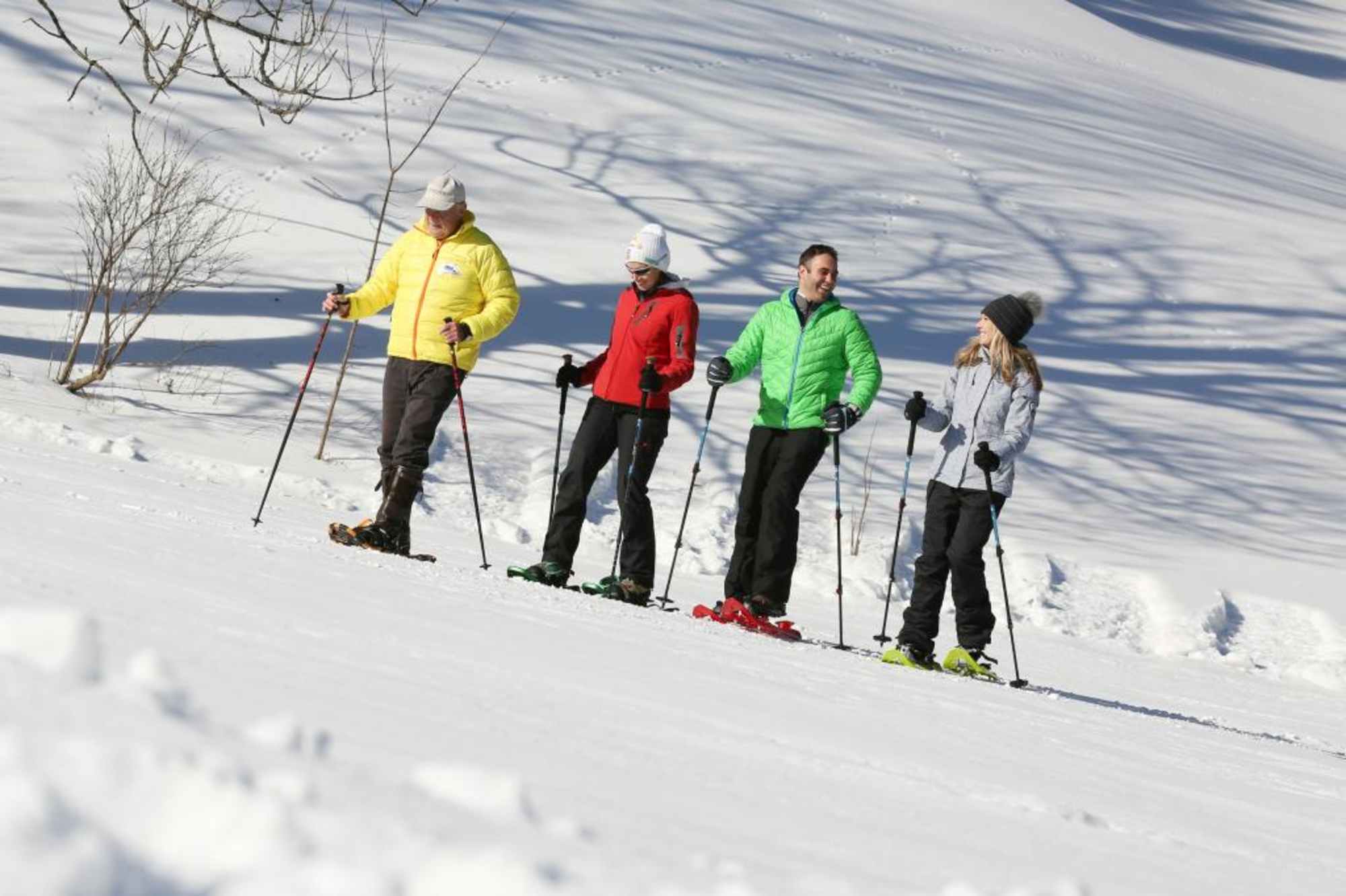 Schneeschuhwandern bei Lackenhof