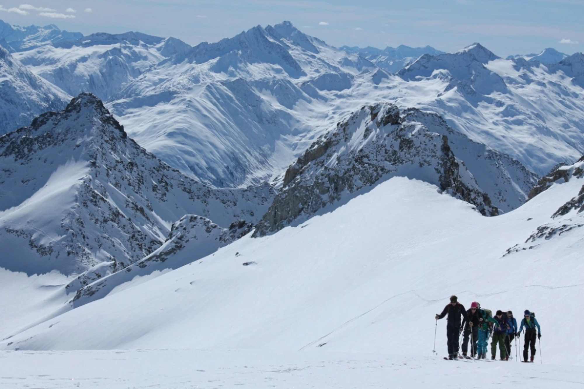 Aufstieg zum Oberalpstock