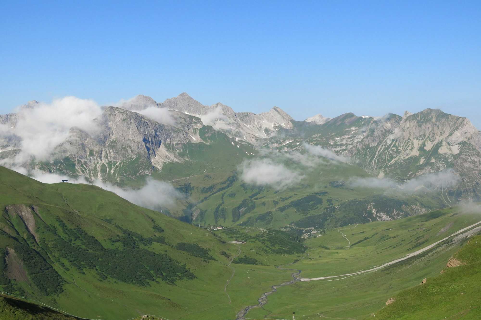 Stuttgarter Hütte - Aussicht