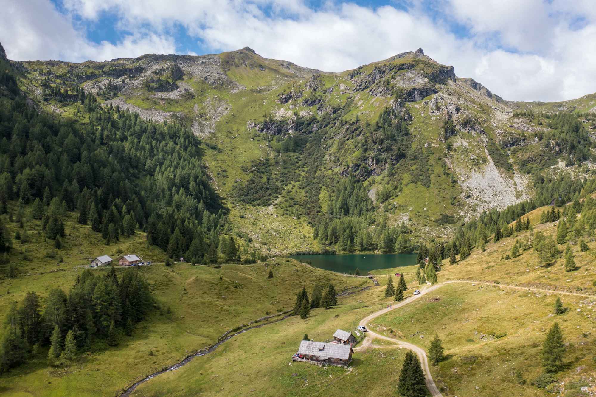Die Tonimörtelhütte im Weißpriachtal