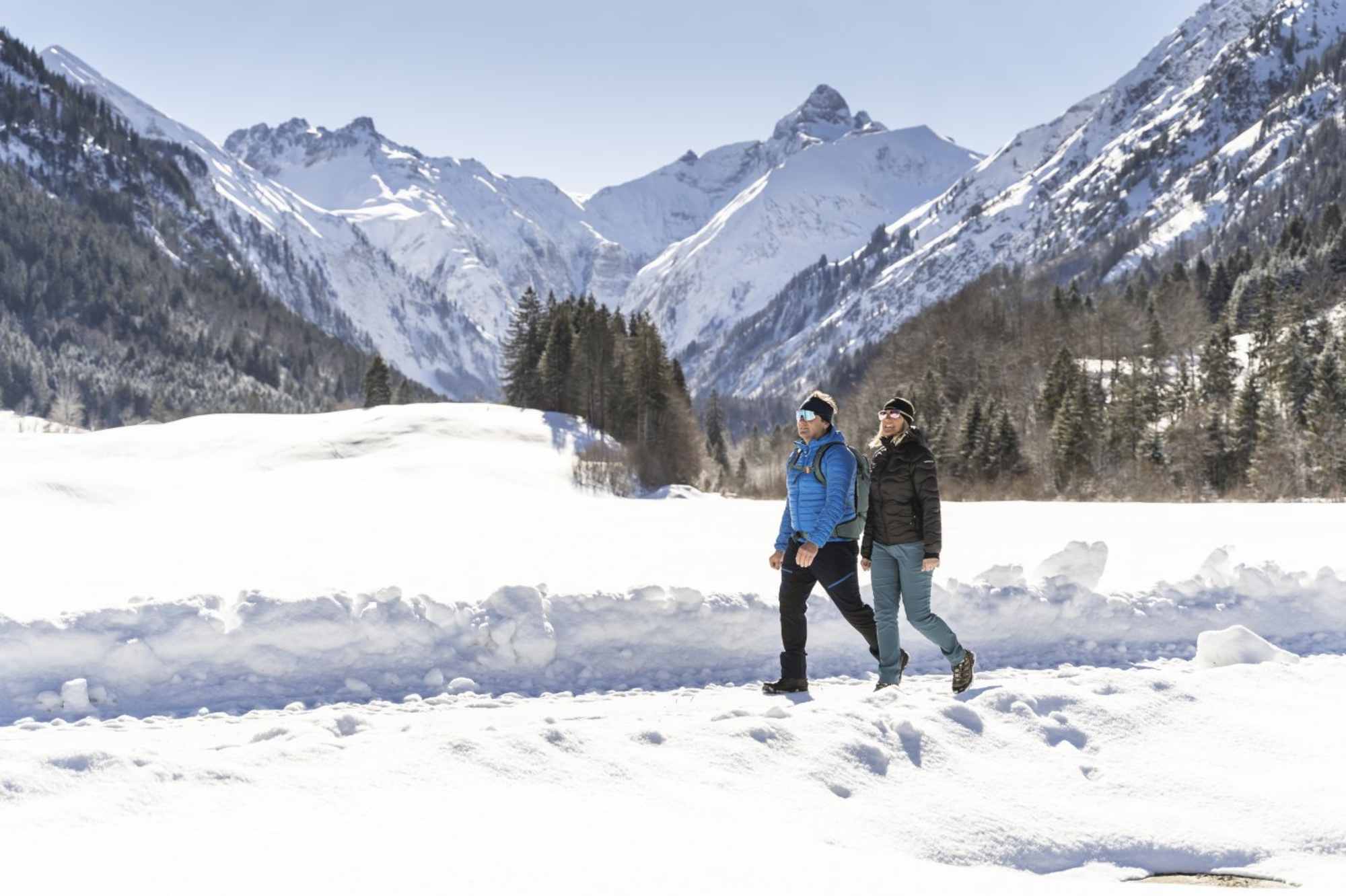 Winterwanderung im Trettachtal