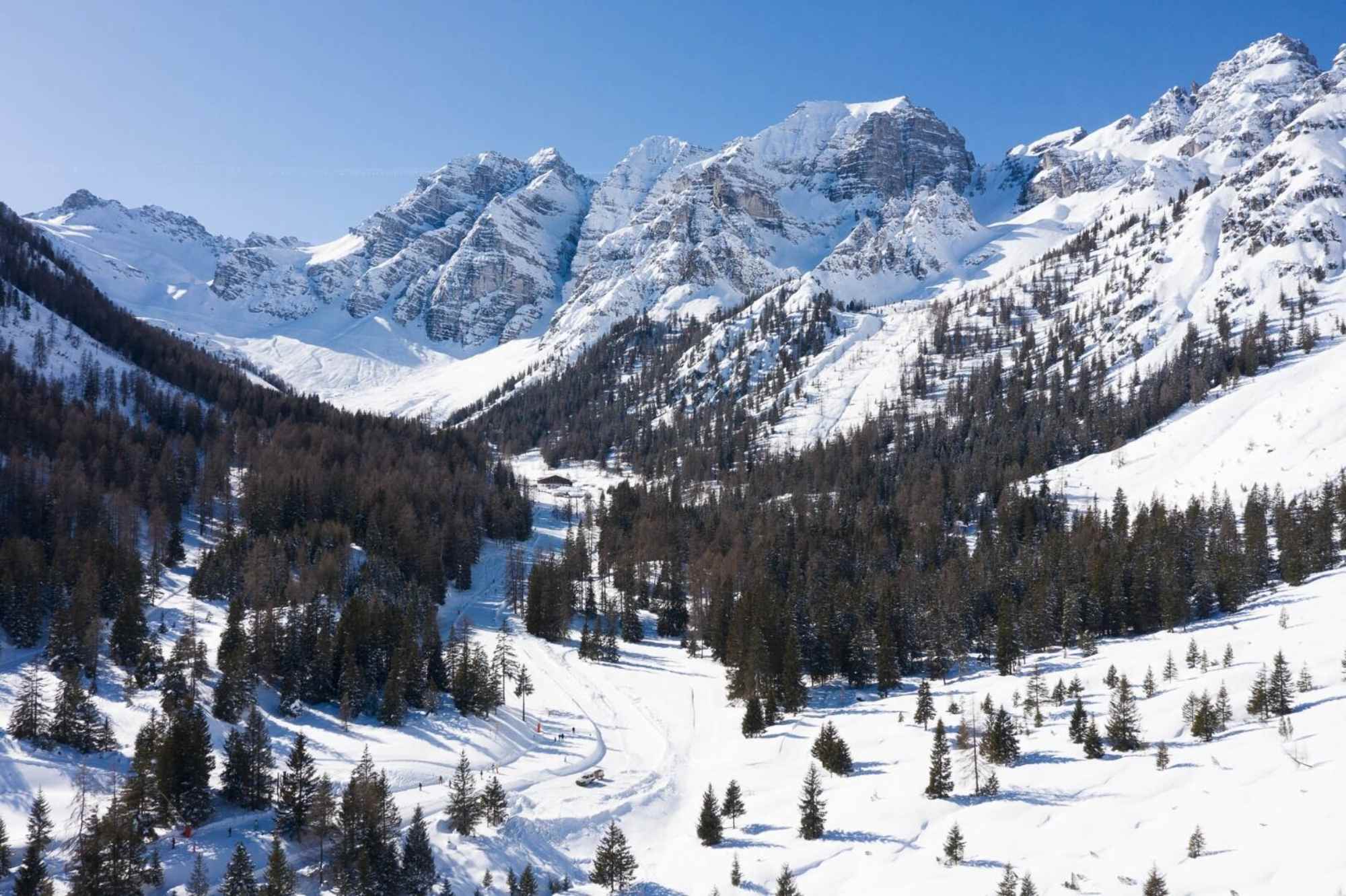 Winterwandern auf der Schicker Alm im Stubaital