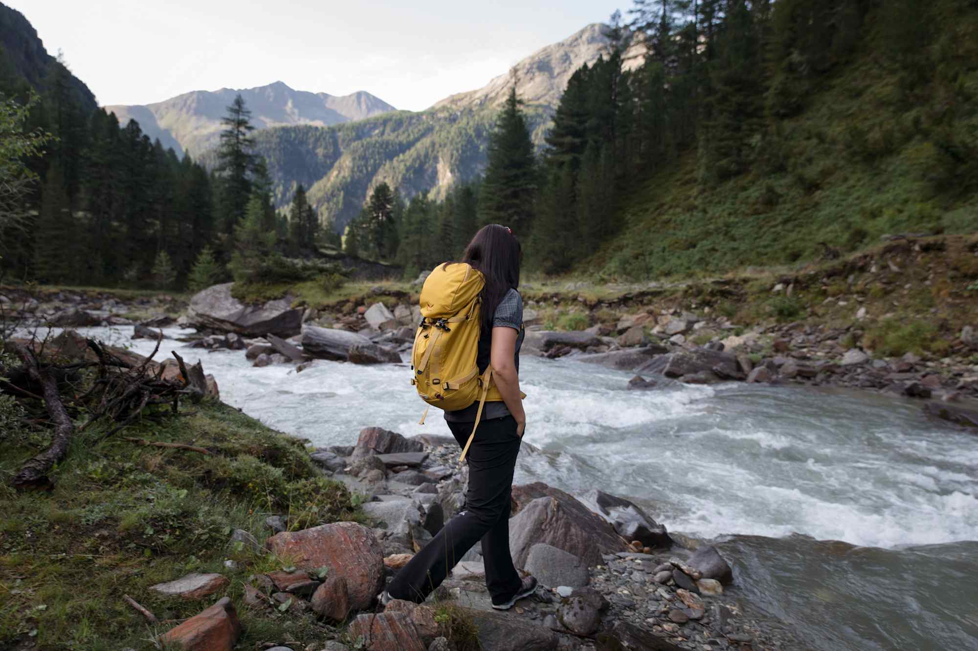 Wilde, unberührte Landschaften wie hier an der Schwarzach in Osttirol prägen den Nationalpark Hohe Tauern.