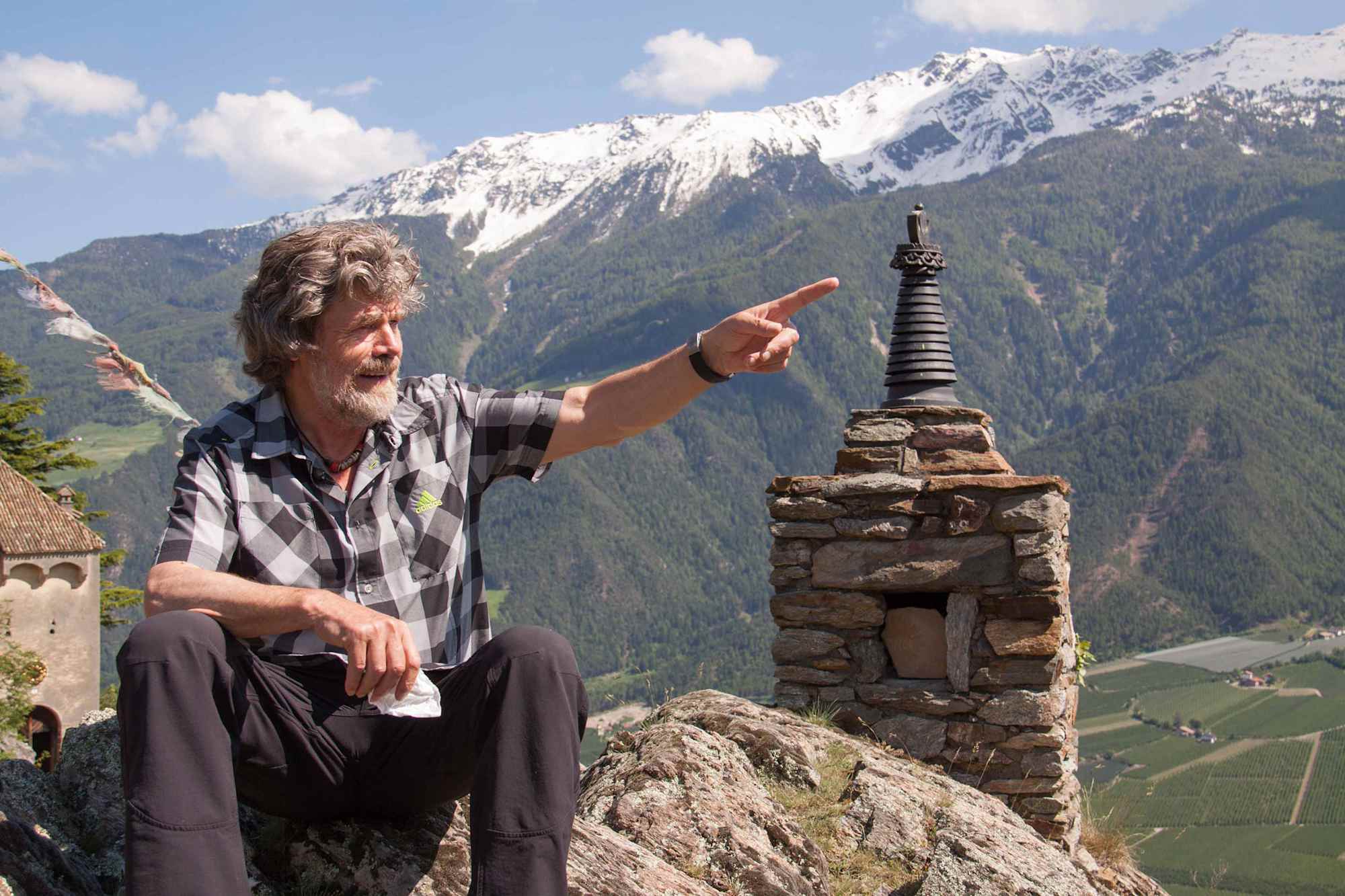Reinhold Messner blickt stets voraus