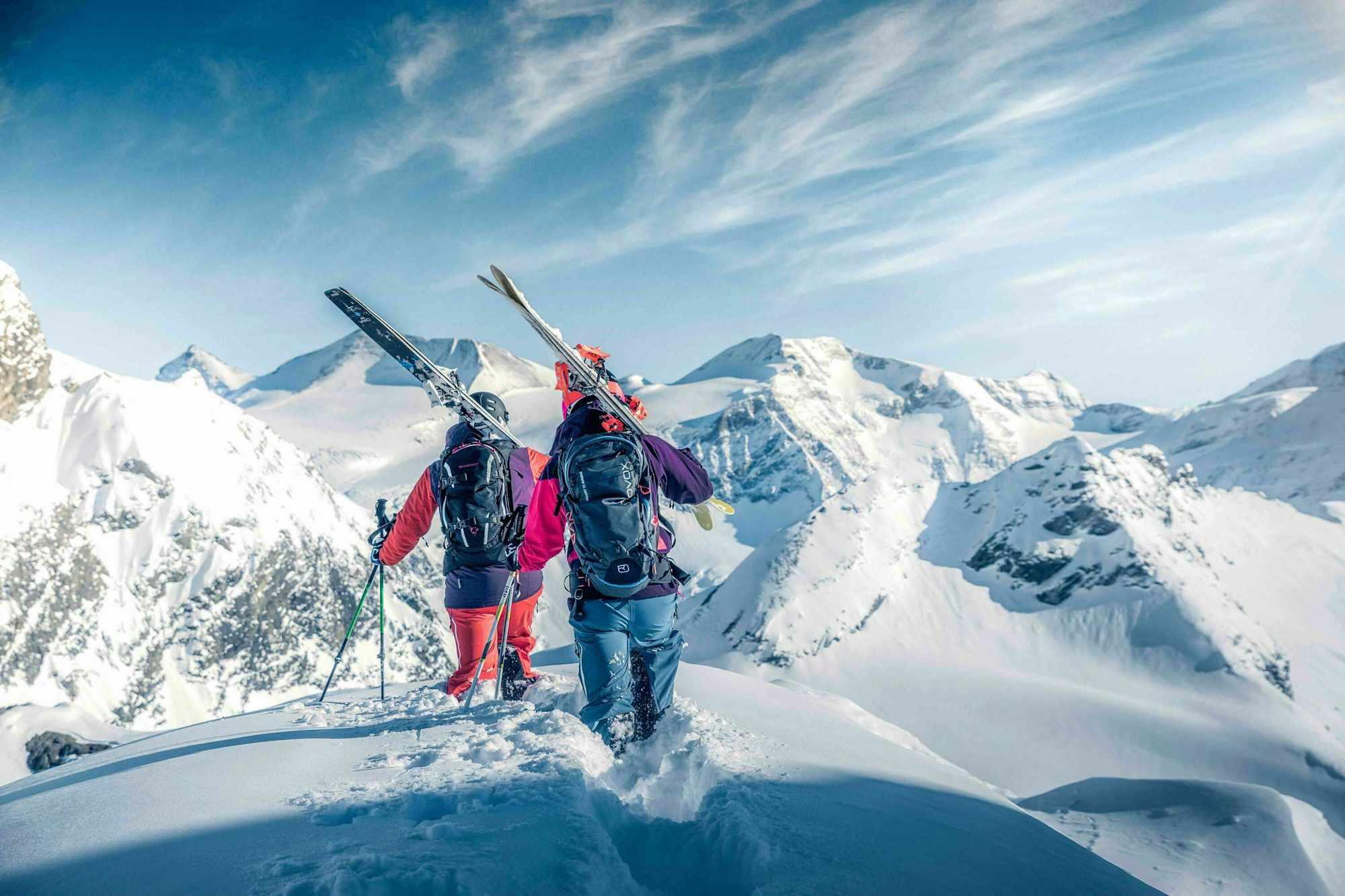 Am Kitzsteinhorn findet man bereits Mitte Oktober beste Bedingungen vor.