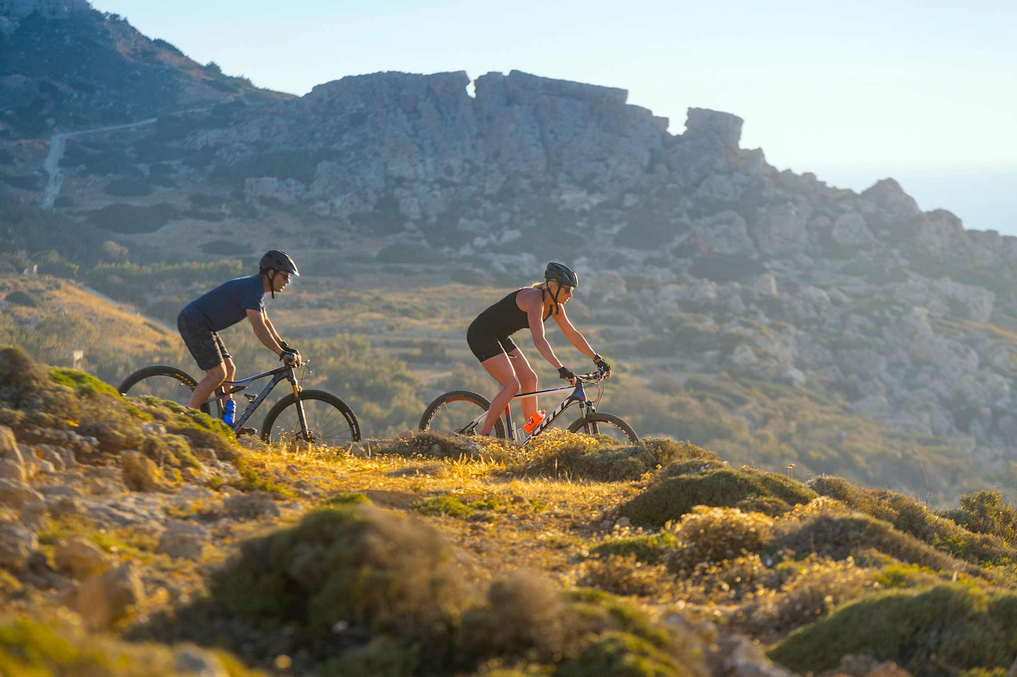 Abwechslungsreich und spannend - die Mountainbikerouten auf Malta.