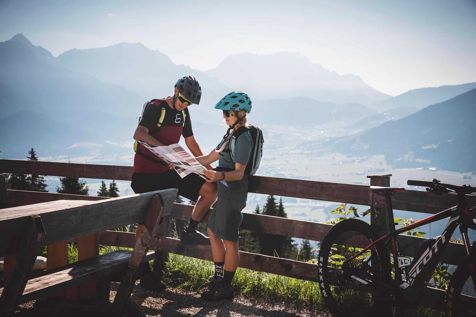 Auf der Orgenbauernalm hoch über Leogang.