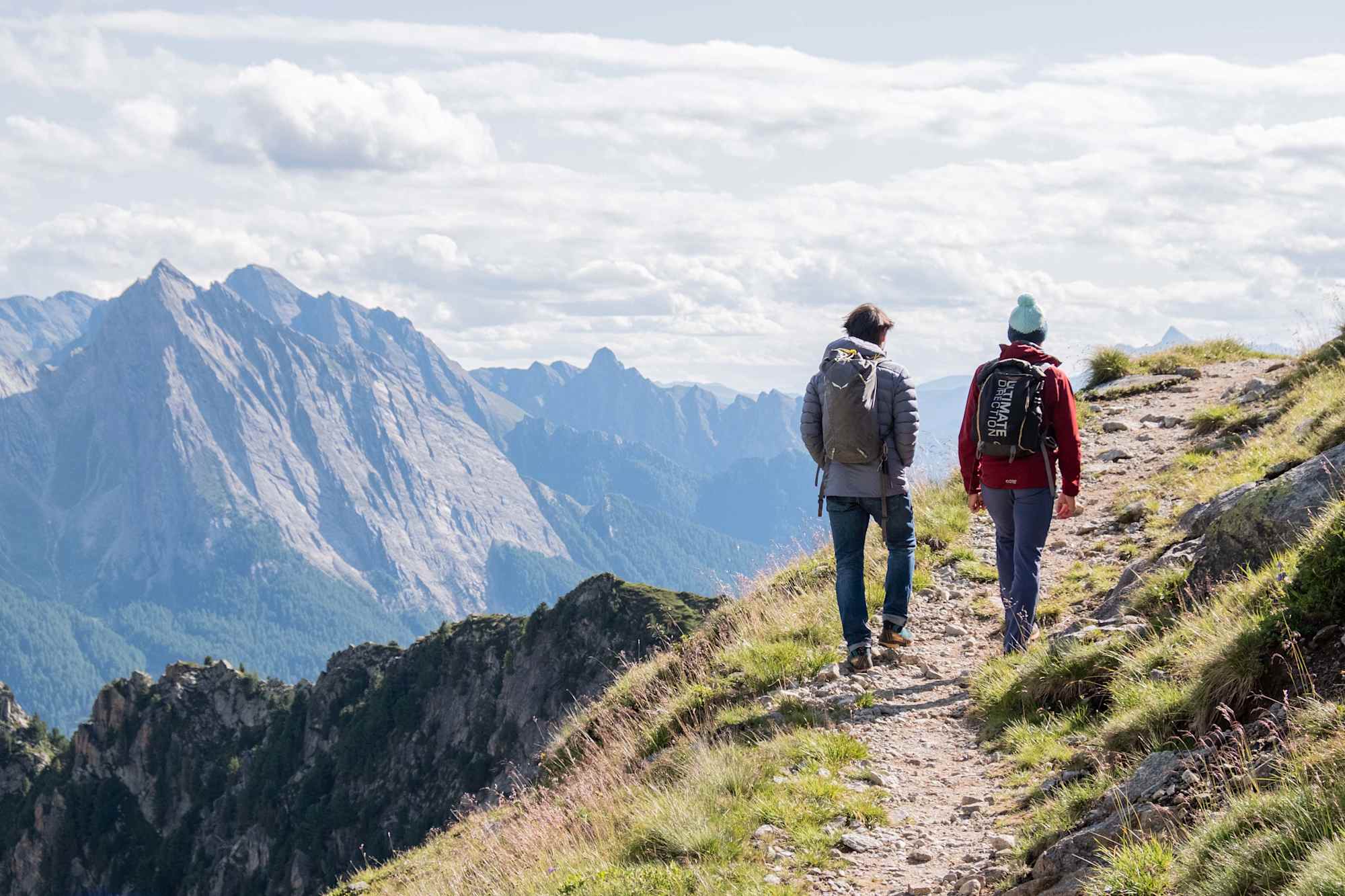 Unterwegs am Tiroler Höhenweg