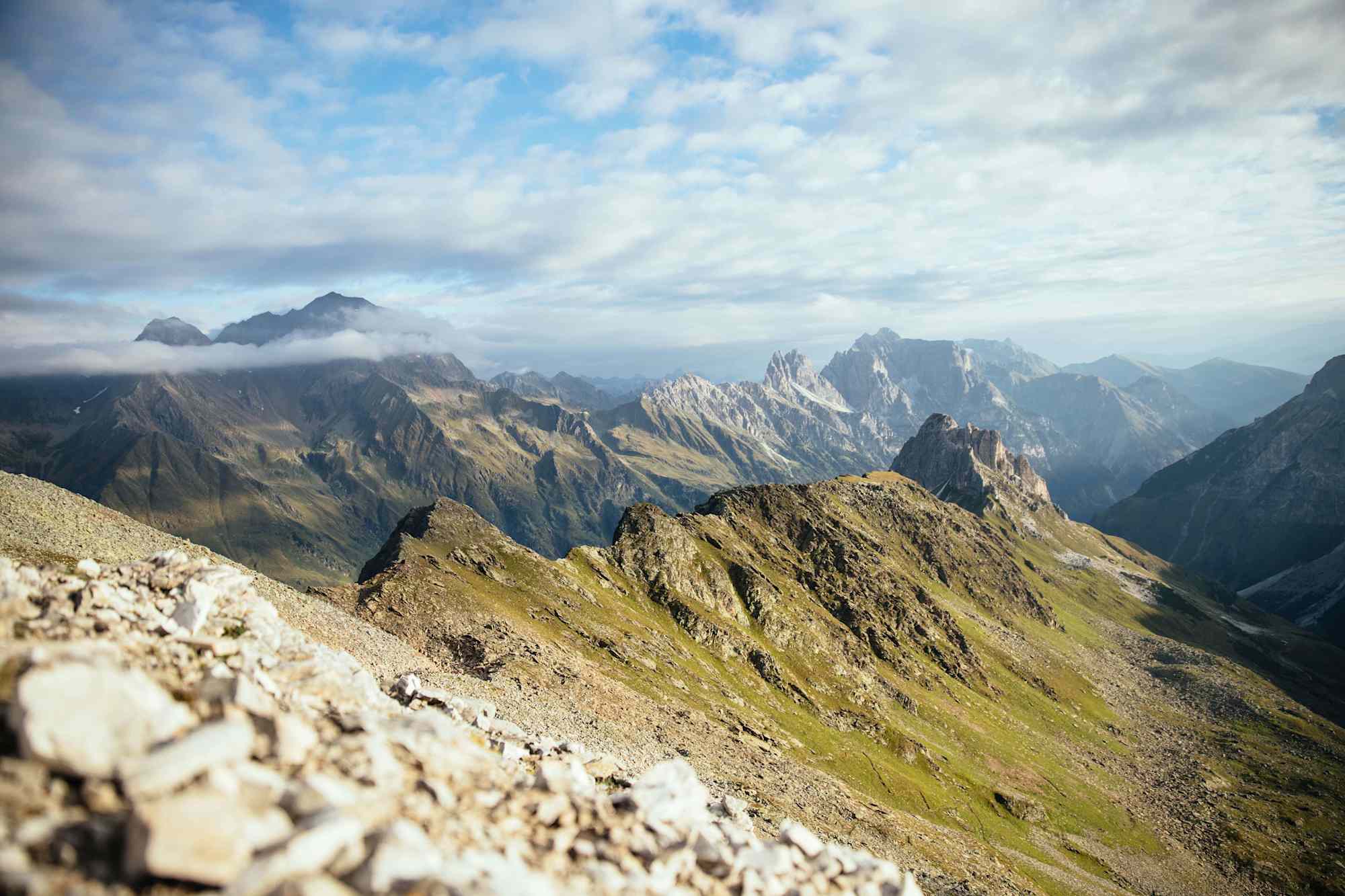 Unterwegs am Tiroler Höhenweg