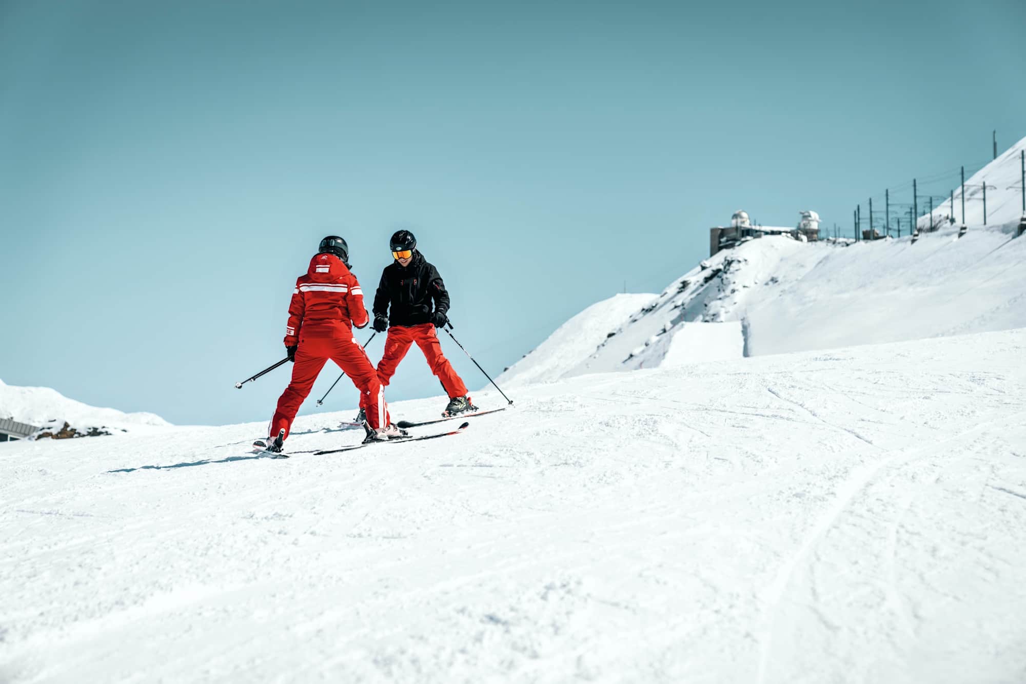 Die ersten Schwünge im Schnee 