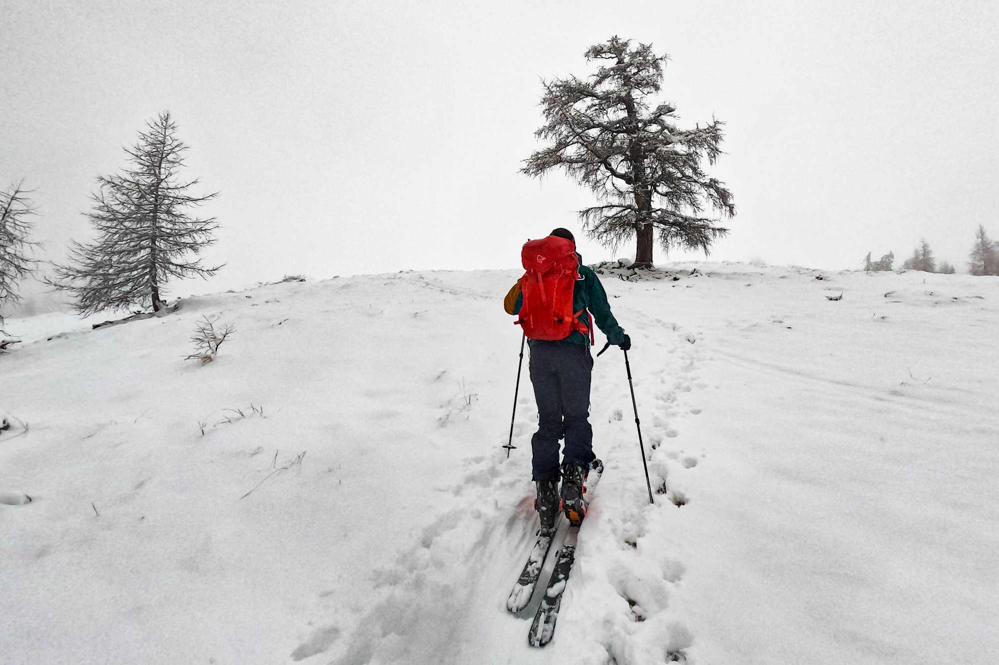 Skitourengeher im Großen Lachtal