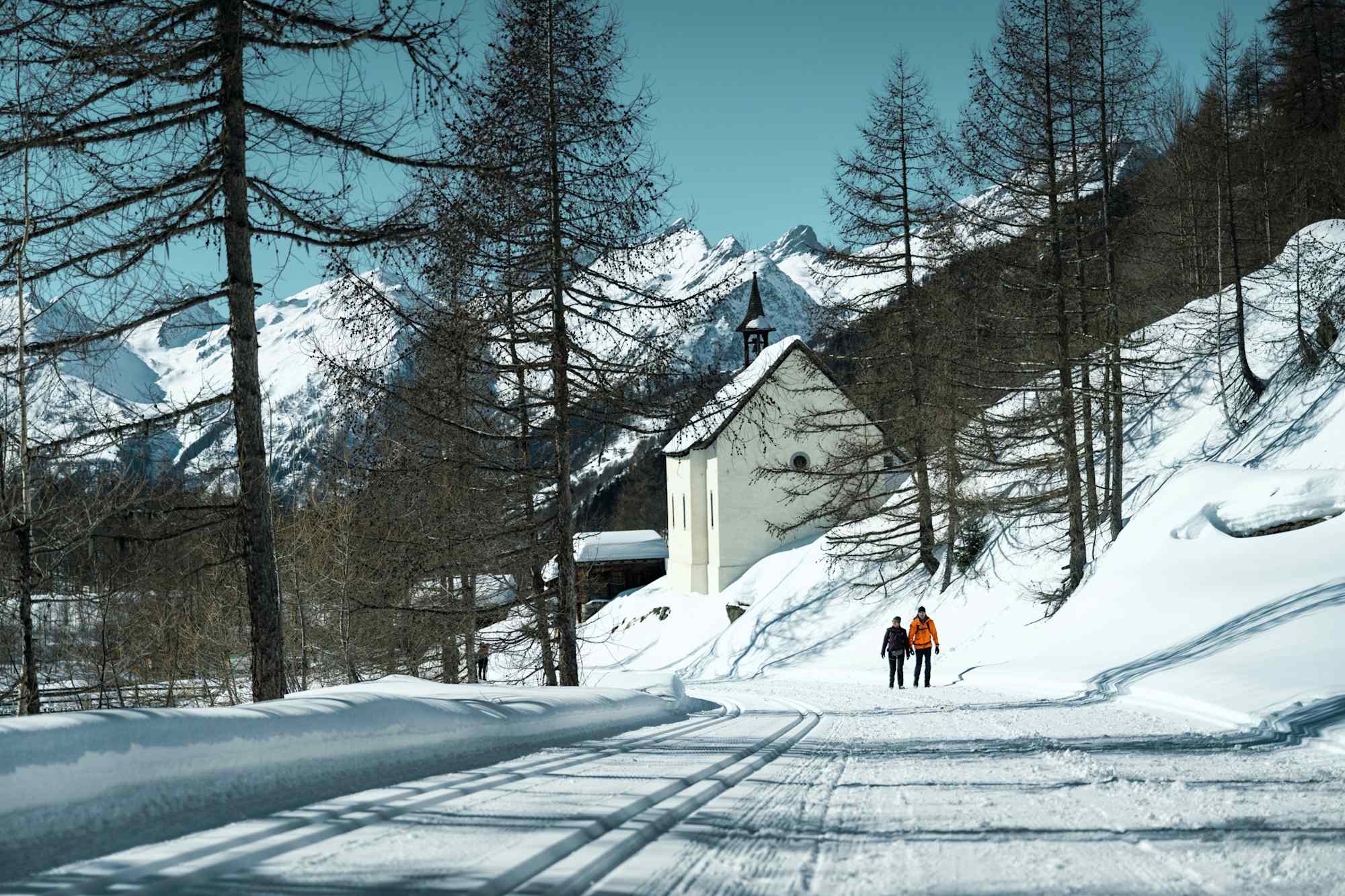 Der Wallfahrtsort Kühmatt im Lötschental