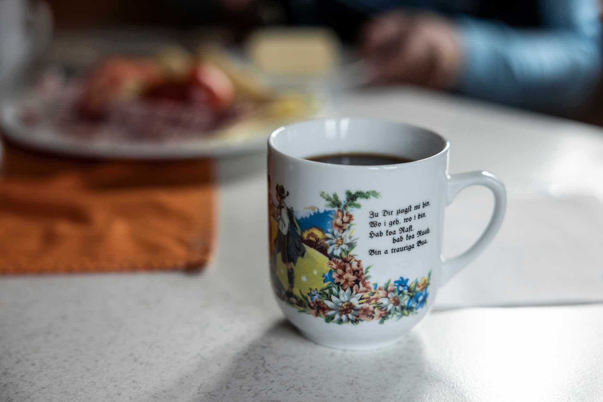 Häferlkaffee auf der Steinplanhütte