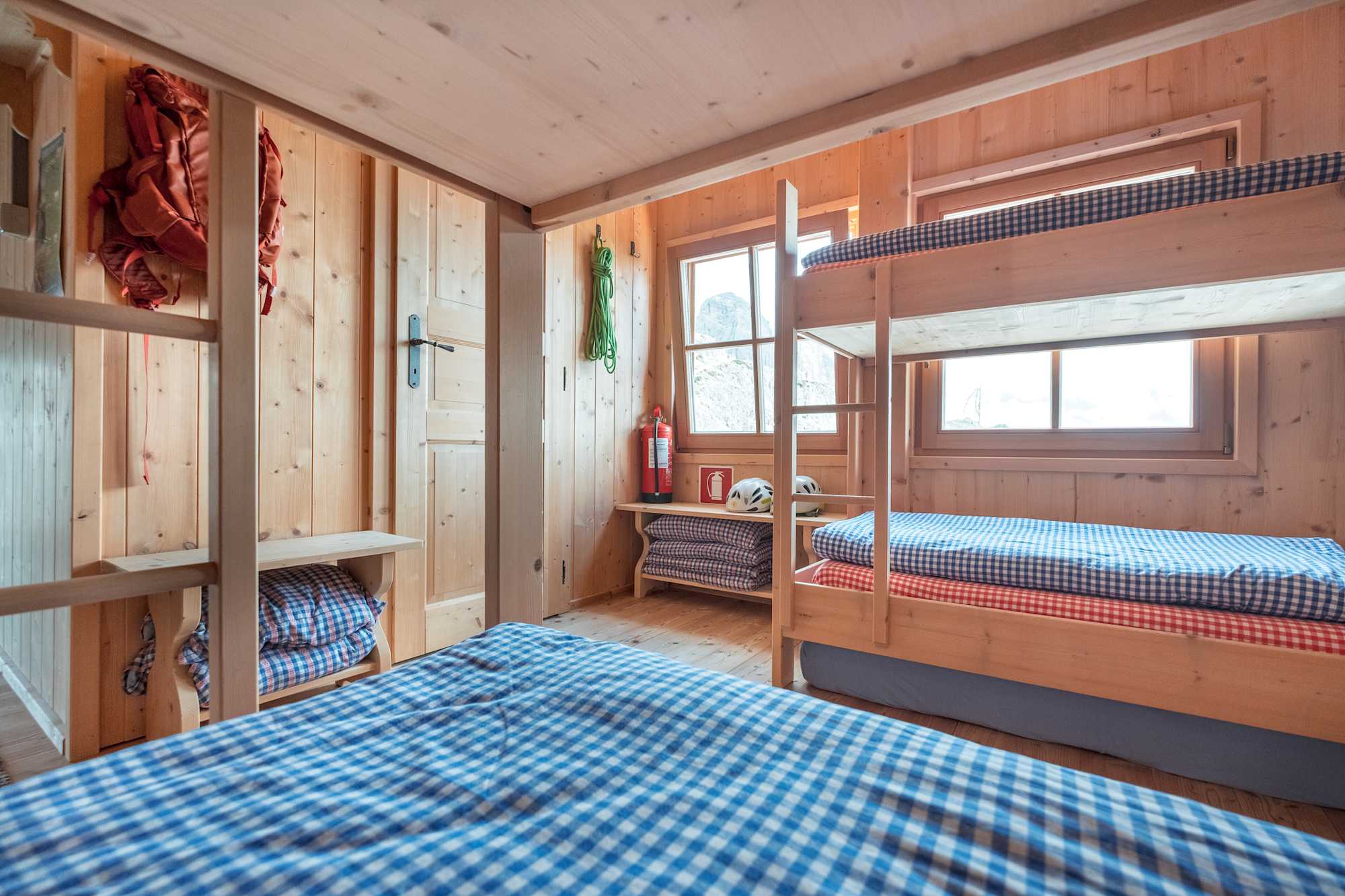 Zimmer in der Büllelejochhütte
