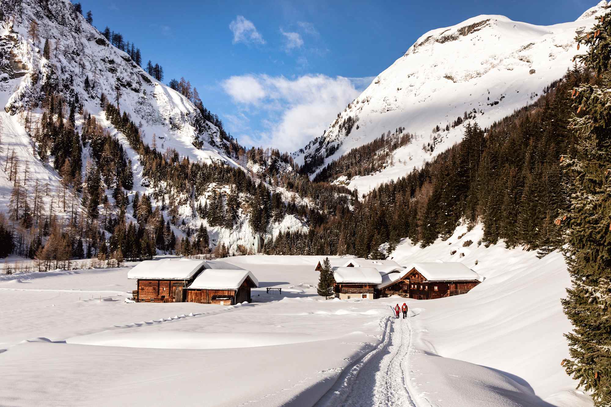 Der Eispark Osttirol ist in ca. 20 Minuten ab dem Matreier Tauernhaus erreichbar