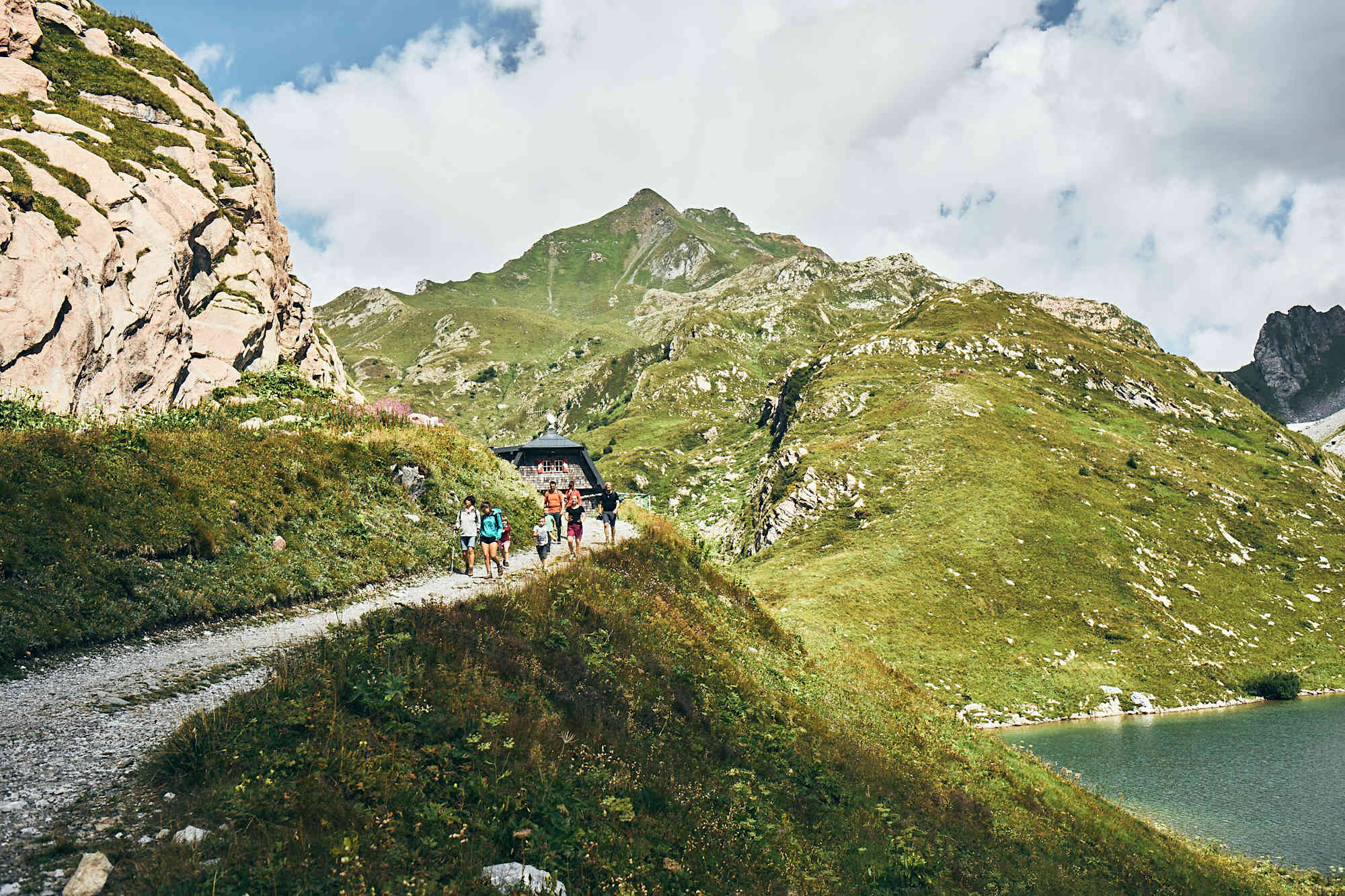 Am Weg zur Wolayersee-Hütte