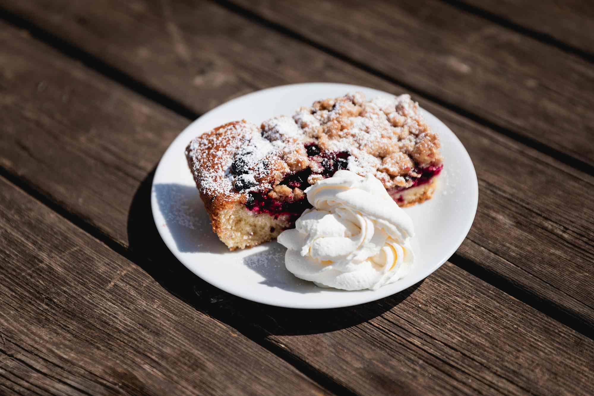 Kuchen auf der Essener und Rostocker Hütte