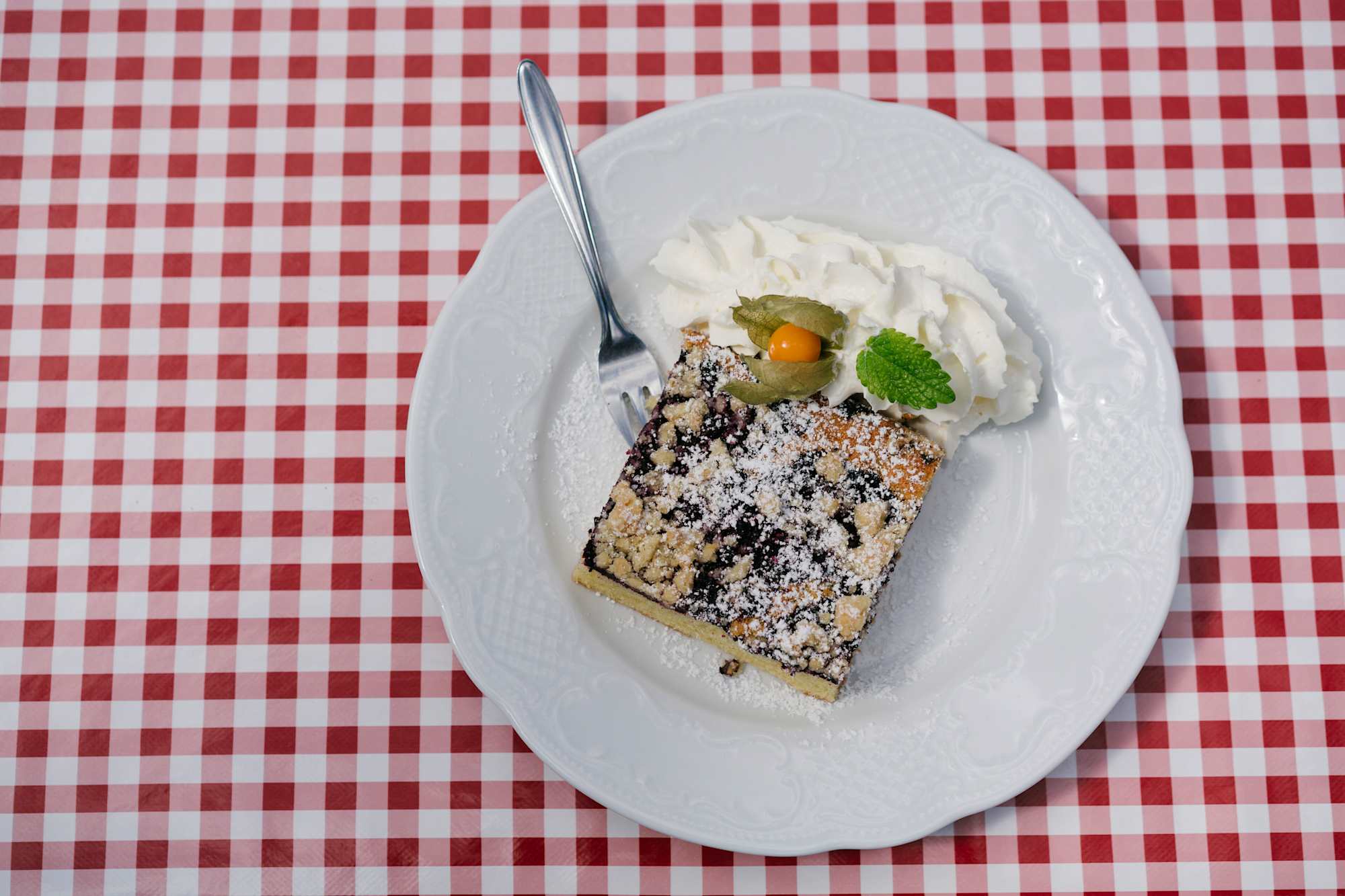 Streuselkuchen auf der Johannishütte