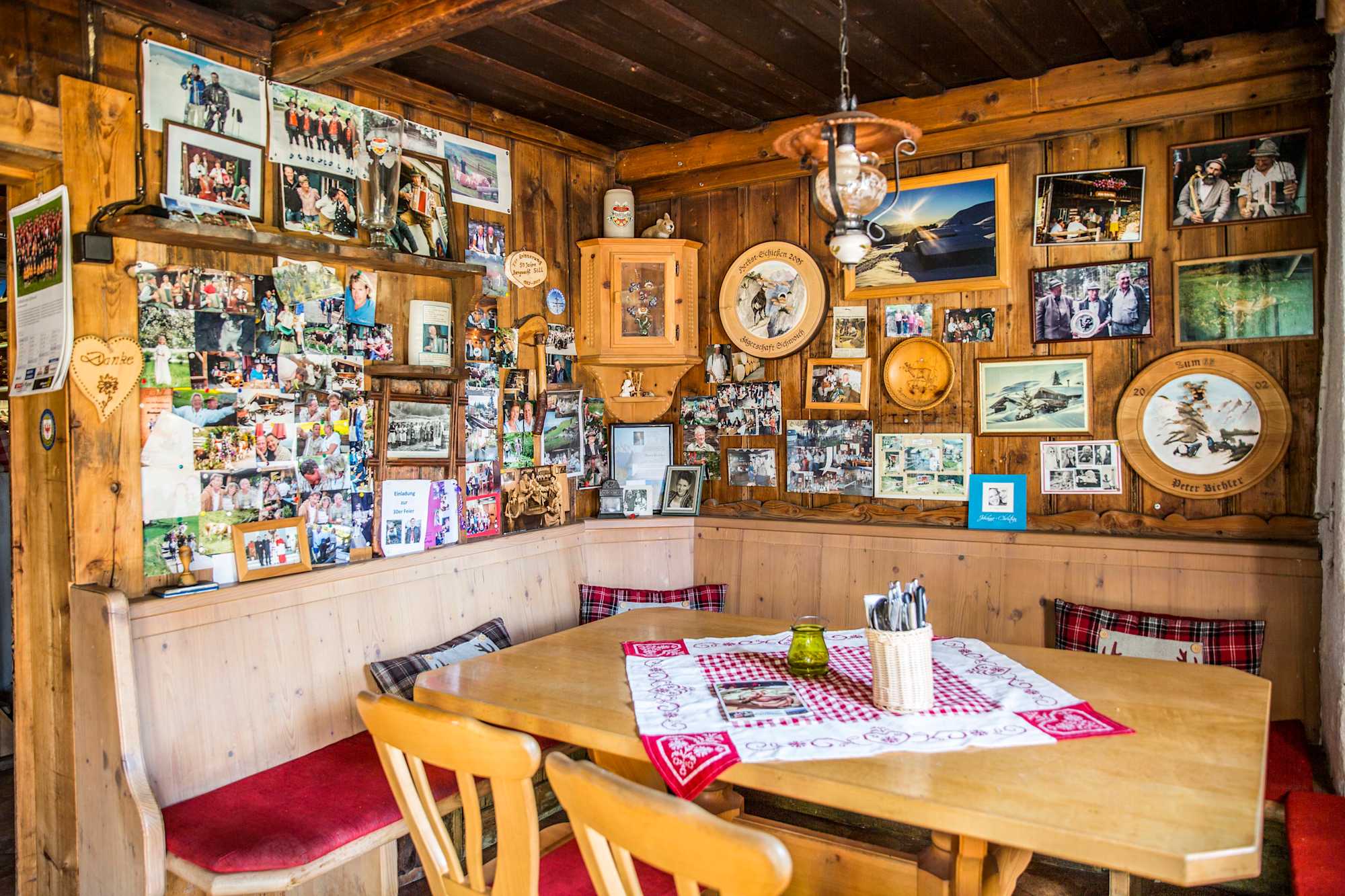 Die Stube der Stöfflhütte