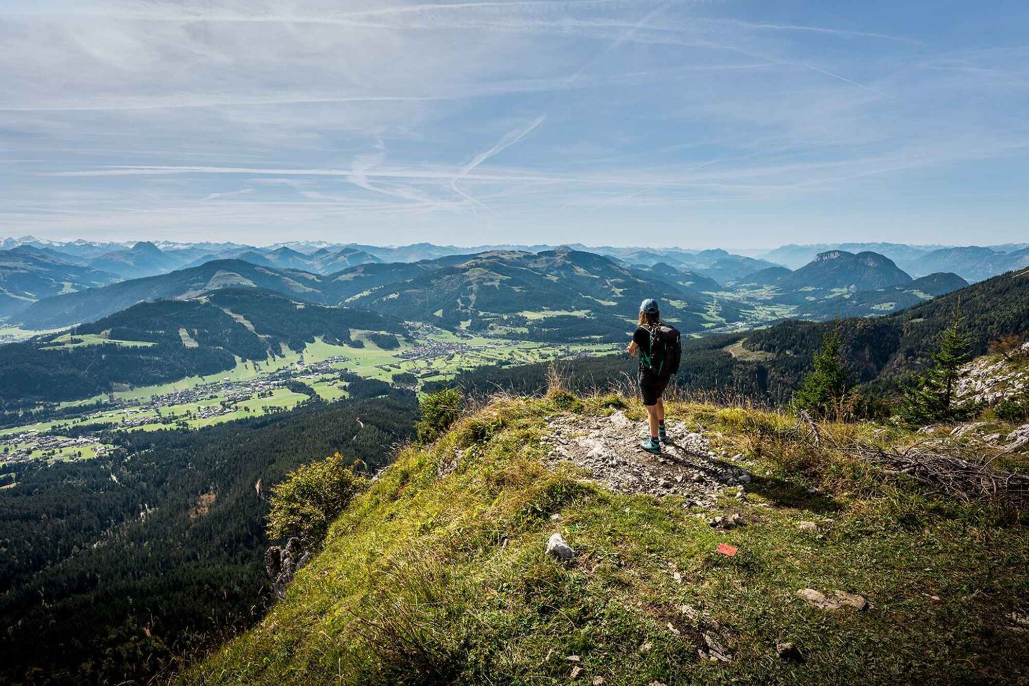 Tauernblick Panoramarundweg - Ausblick vom Baumgartenköpfl