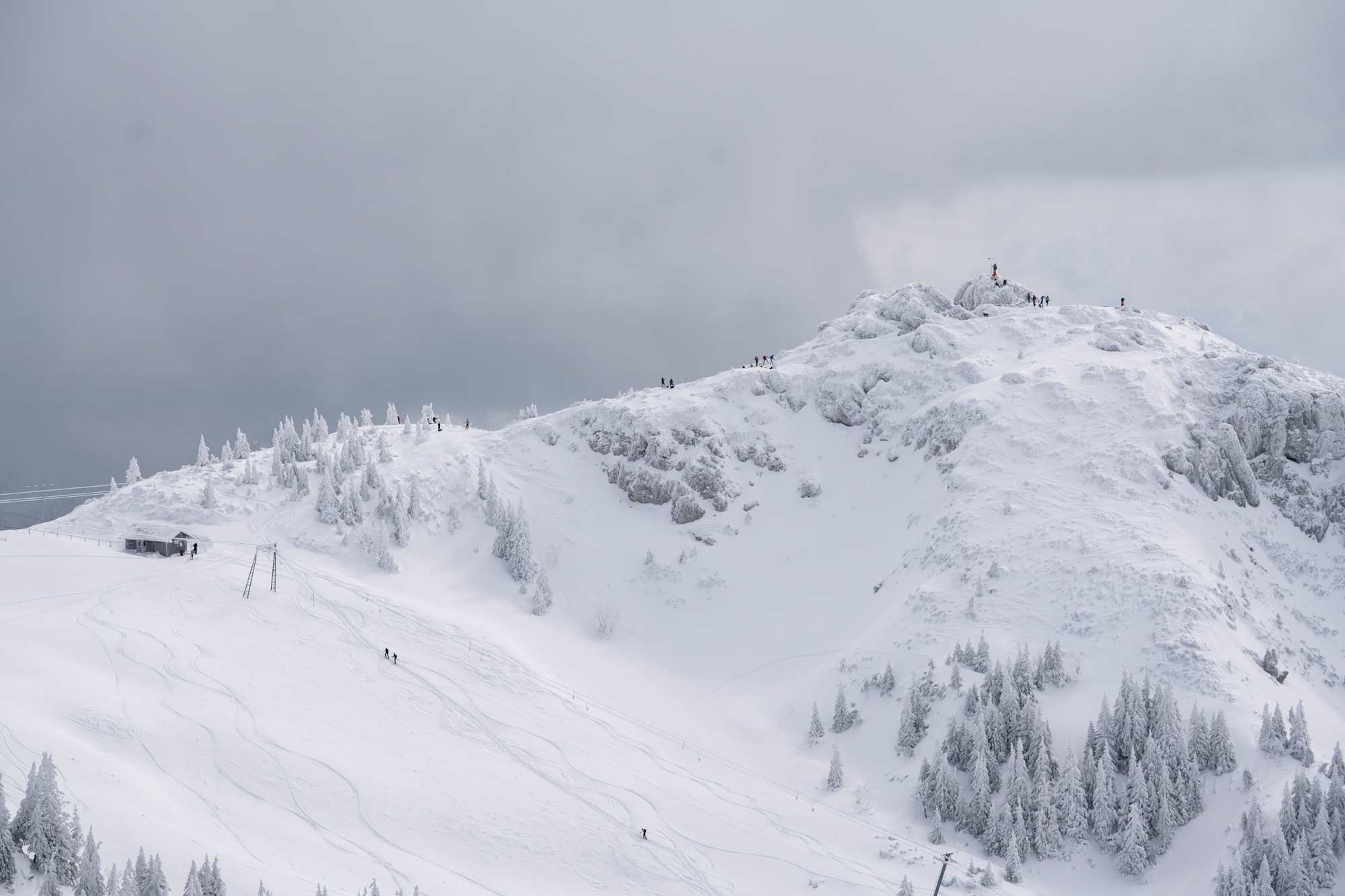 Blick vom Wendelstein zur Lacherspitze