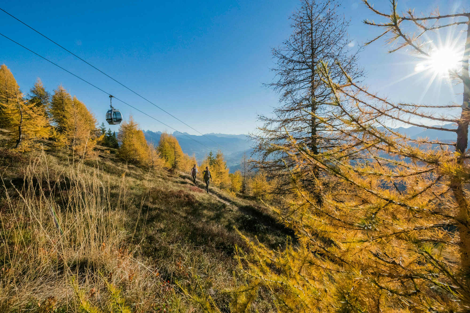 Die Almwanderung ist besonders im Herbst lohnend