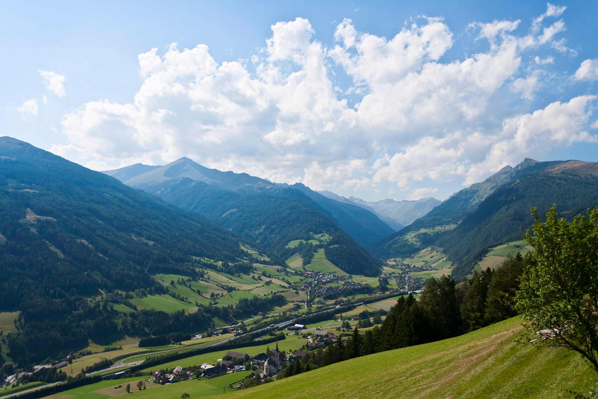 Blick auf Rennweg