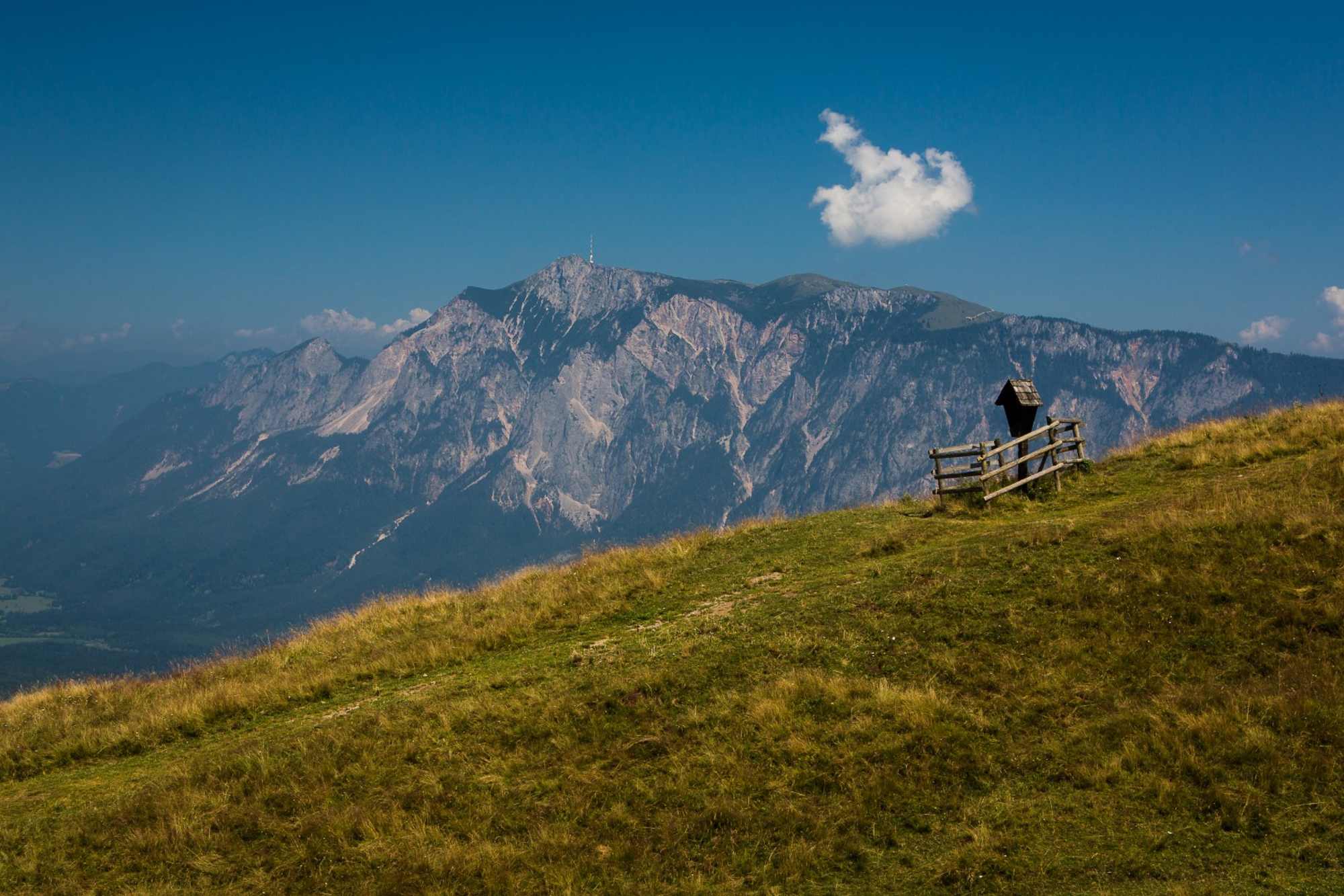 Die erste Etappe des Panoramaweges Südalpen führt in die Karawanken.