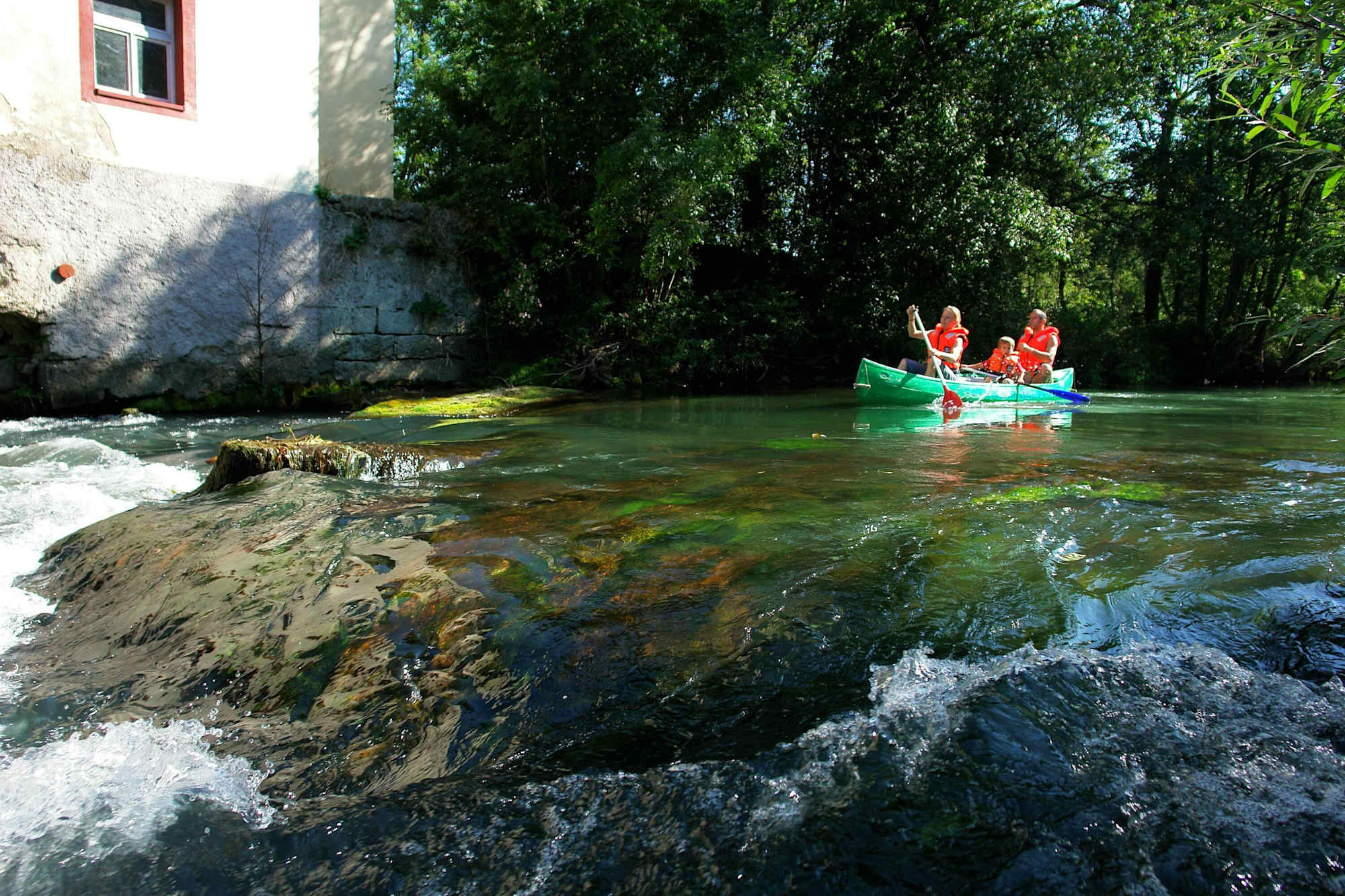 Nachmittagstour auf der Wiesent, von Muggendorf nach Rothenbühl