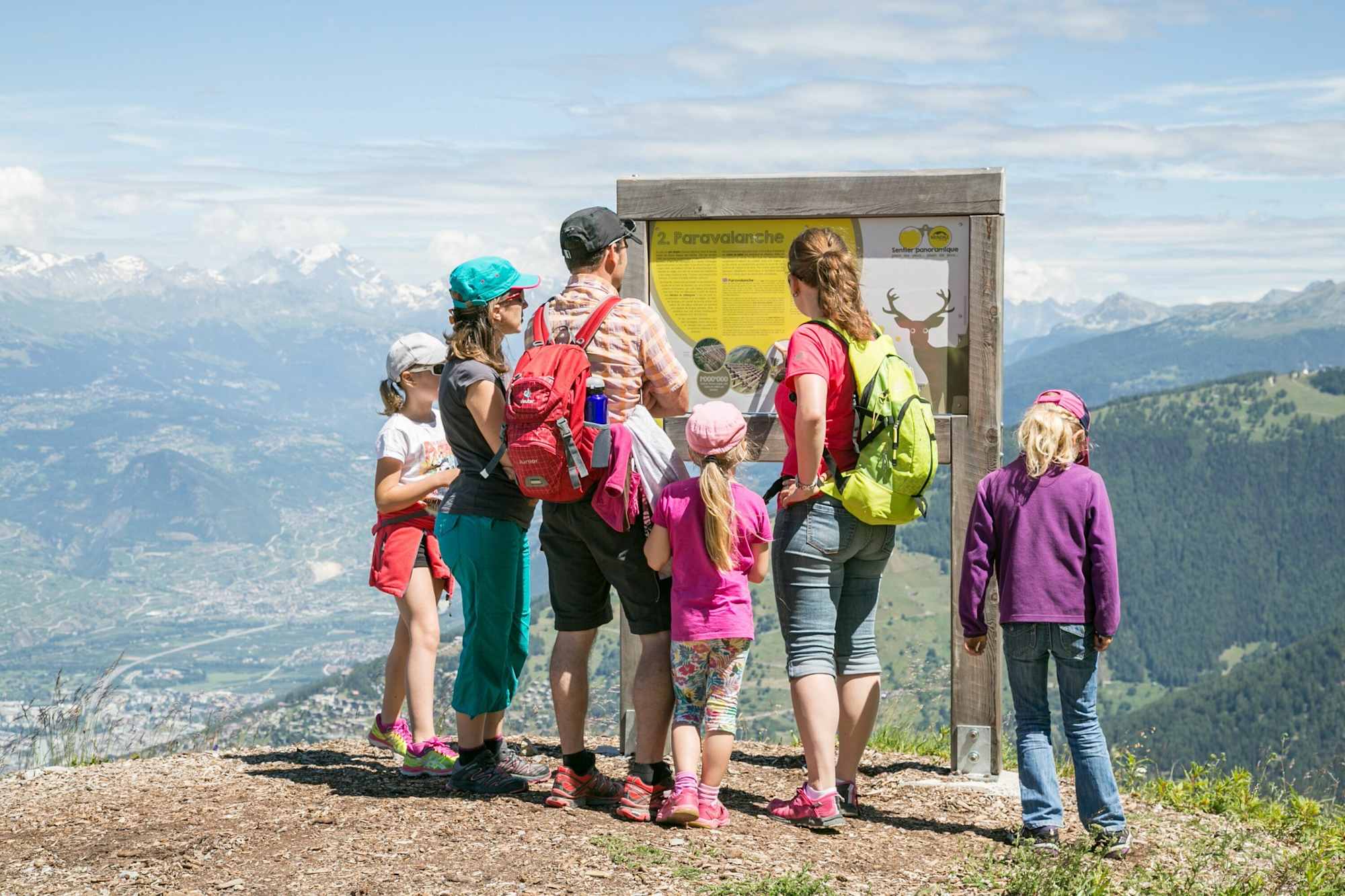Auf dem Panoramaweg in Nendaz