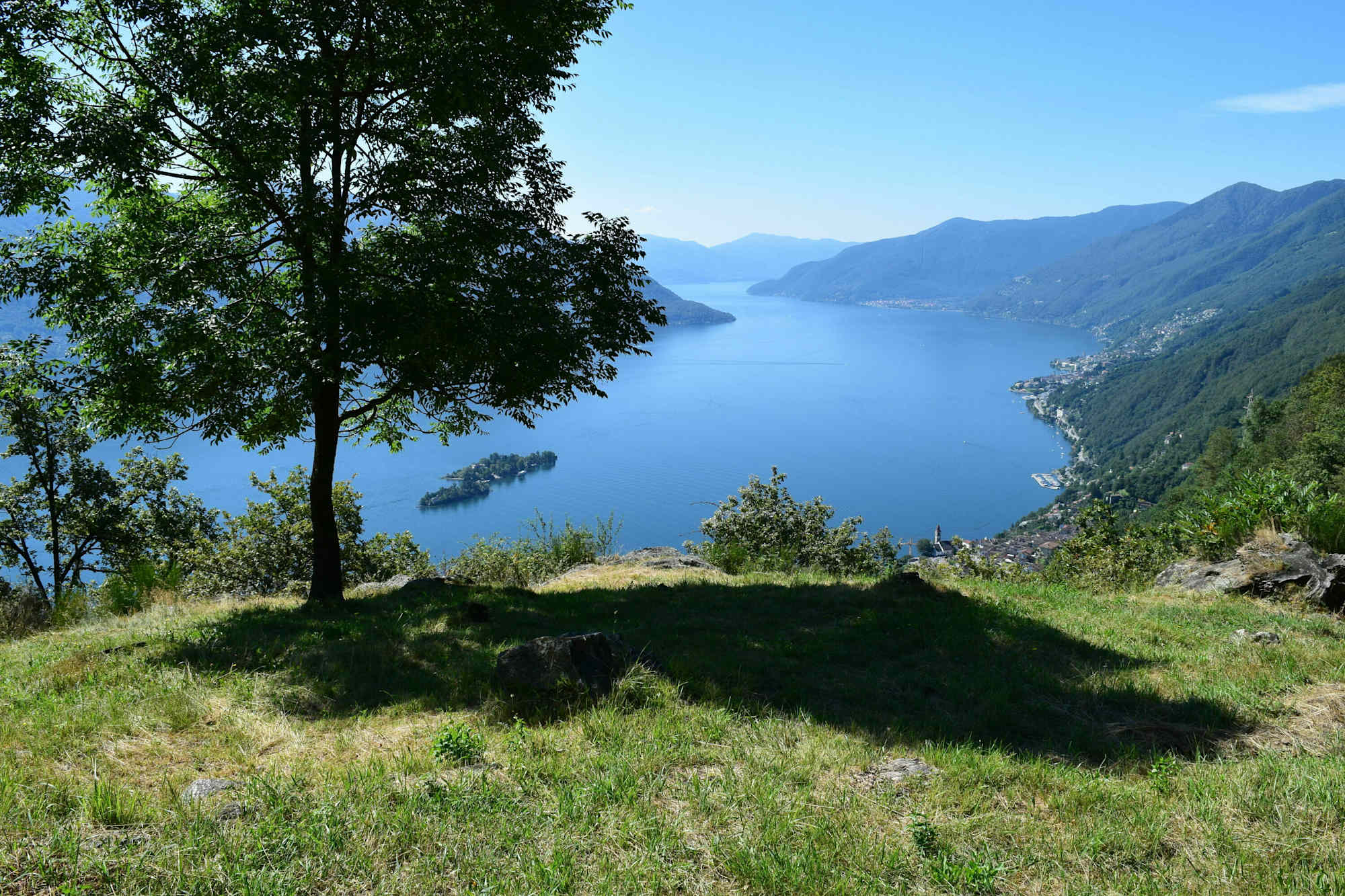 Blick auf den Lago Maggiore