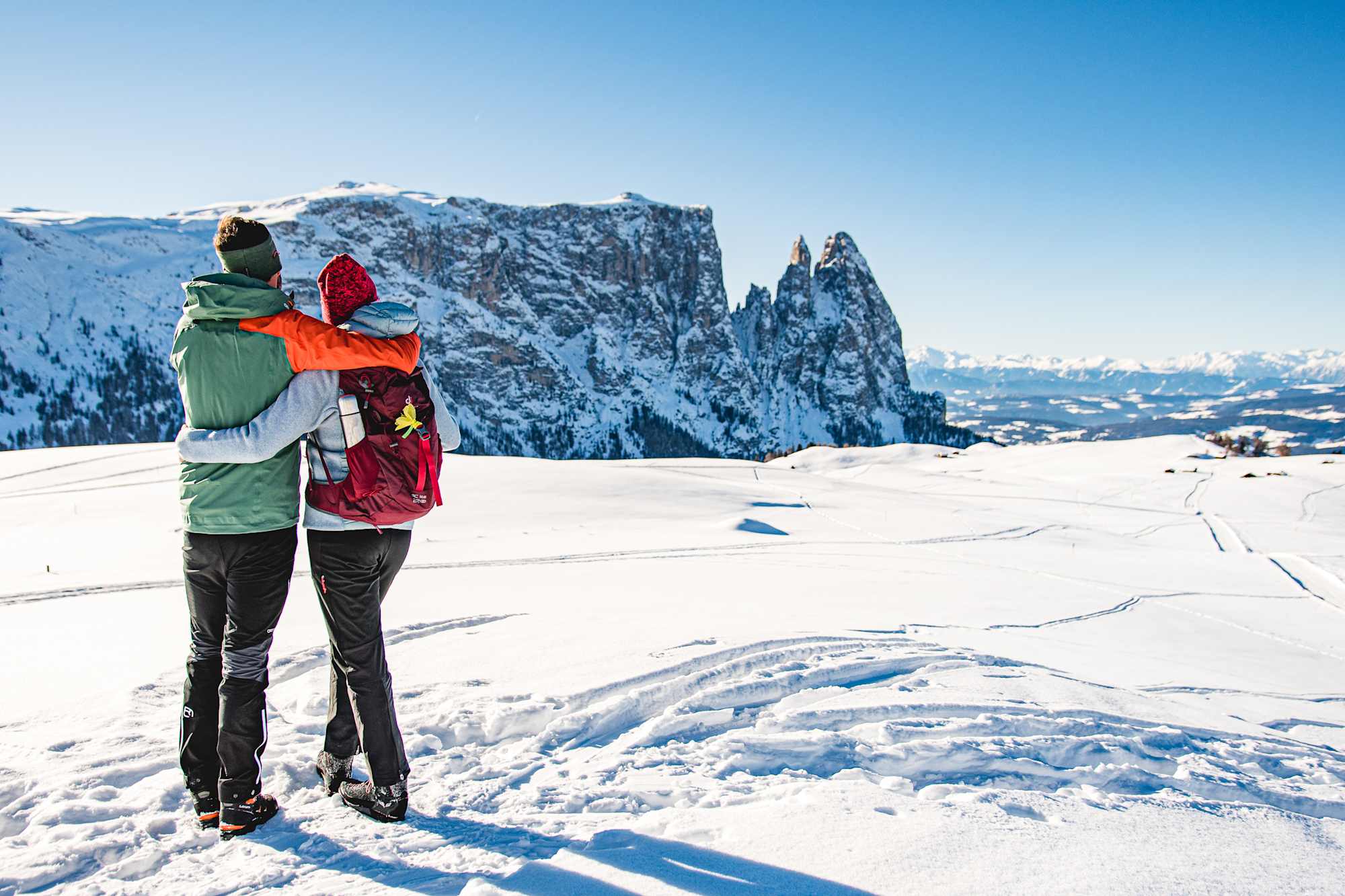 Winterwandern auf der Seiser Alm
