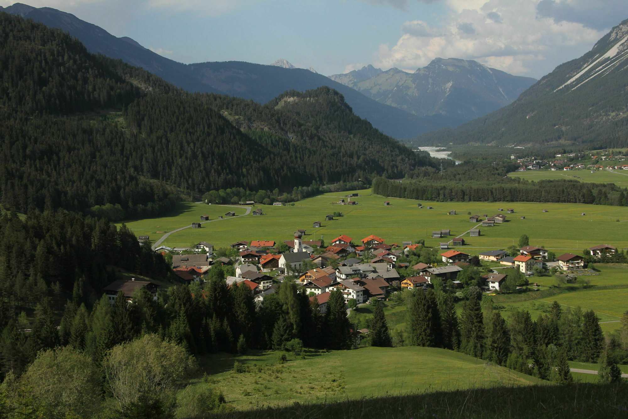 Blick auf Vorderhornbach