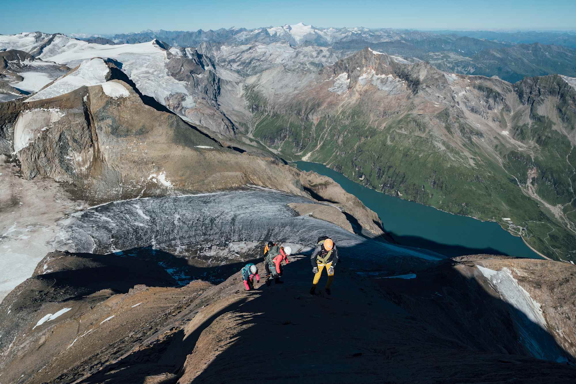 Aufstieg Großes Wiesbachhorn