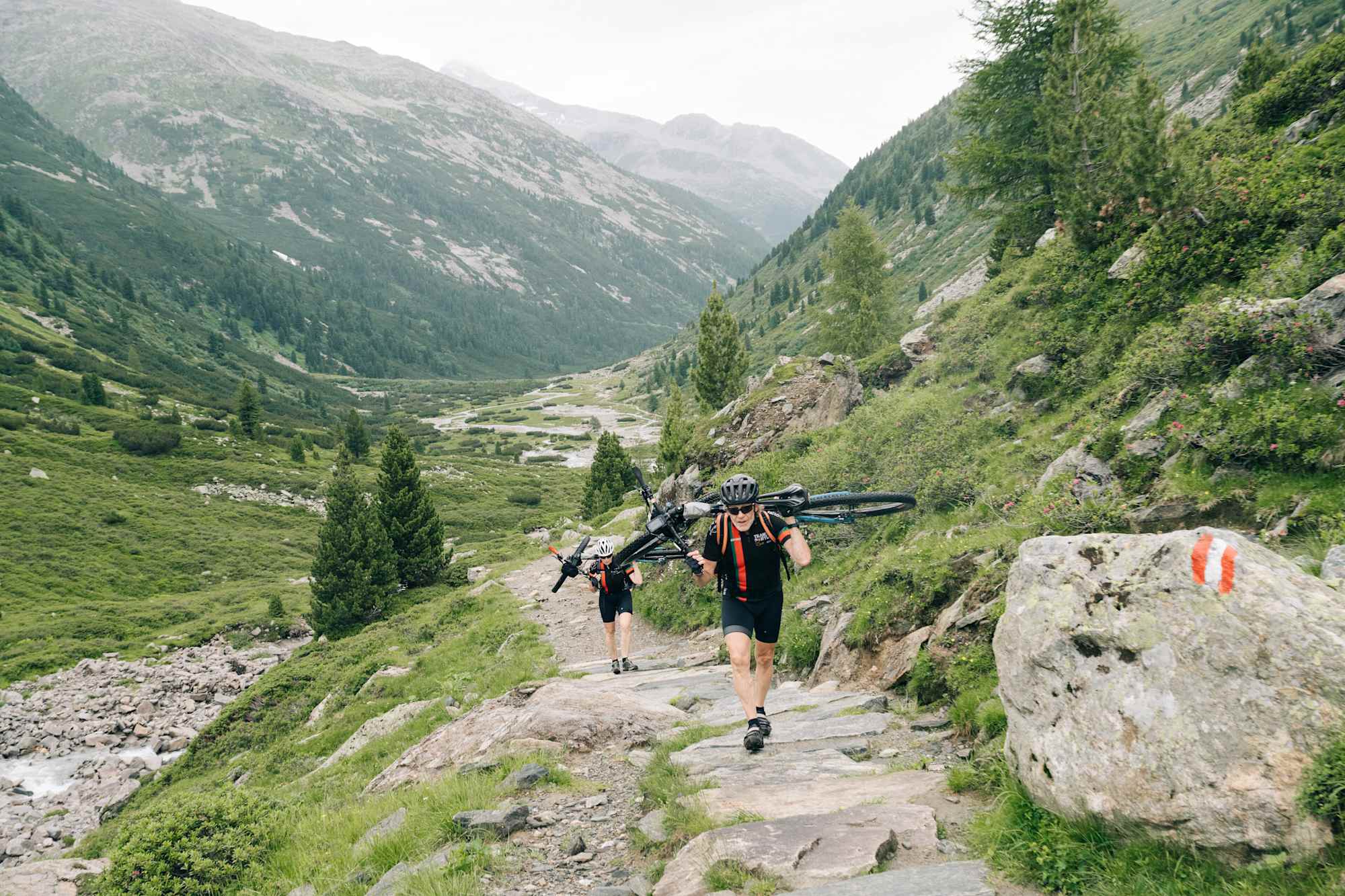 Singletrail zum Pfitscherjoch