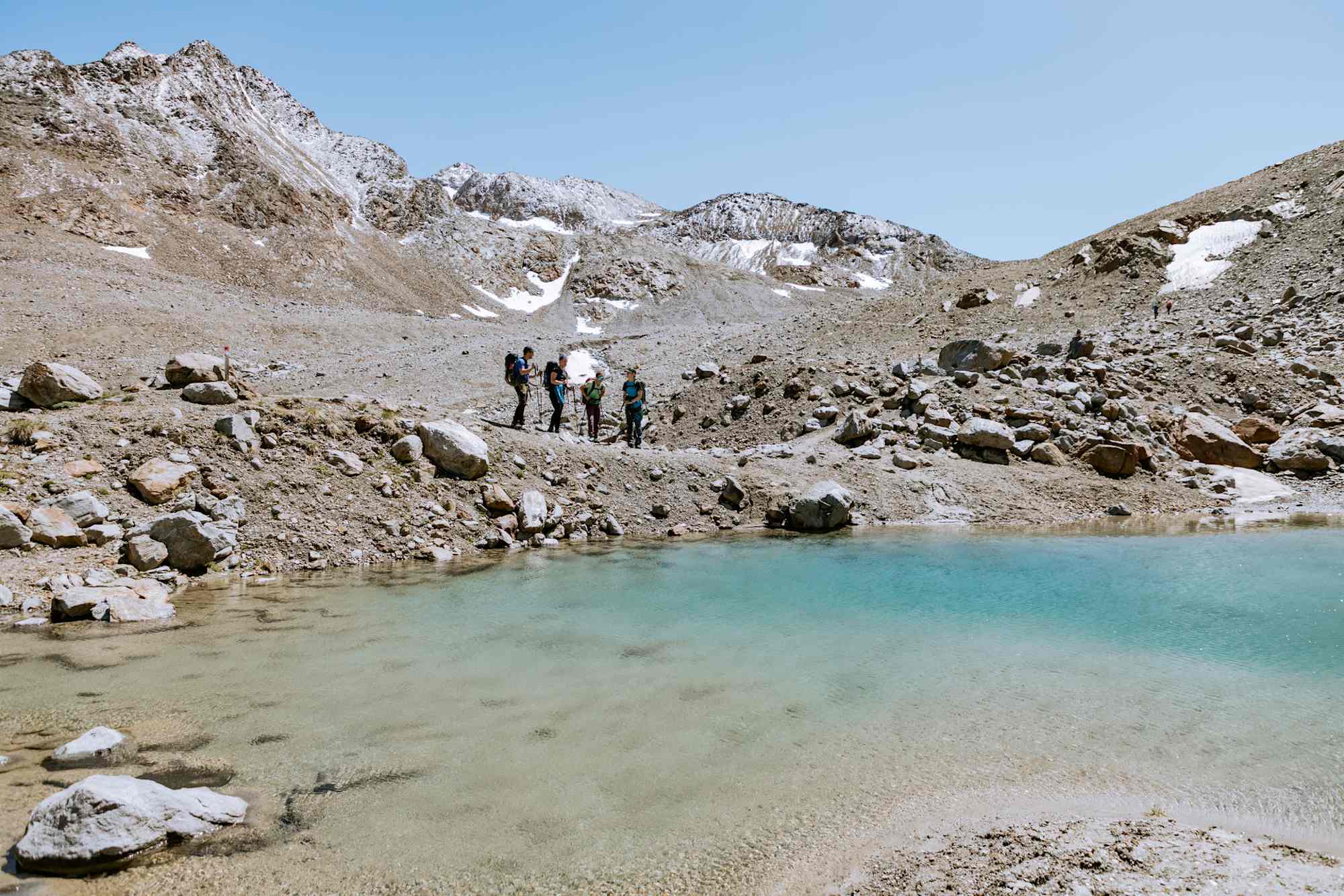 Im Anstieg zur Similaunhütte