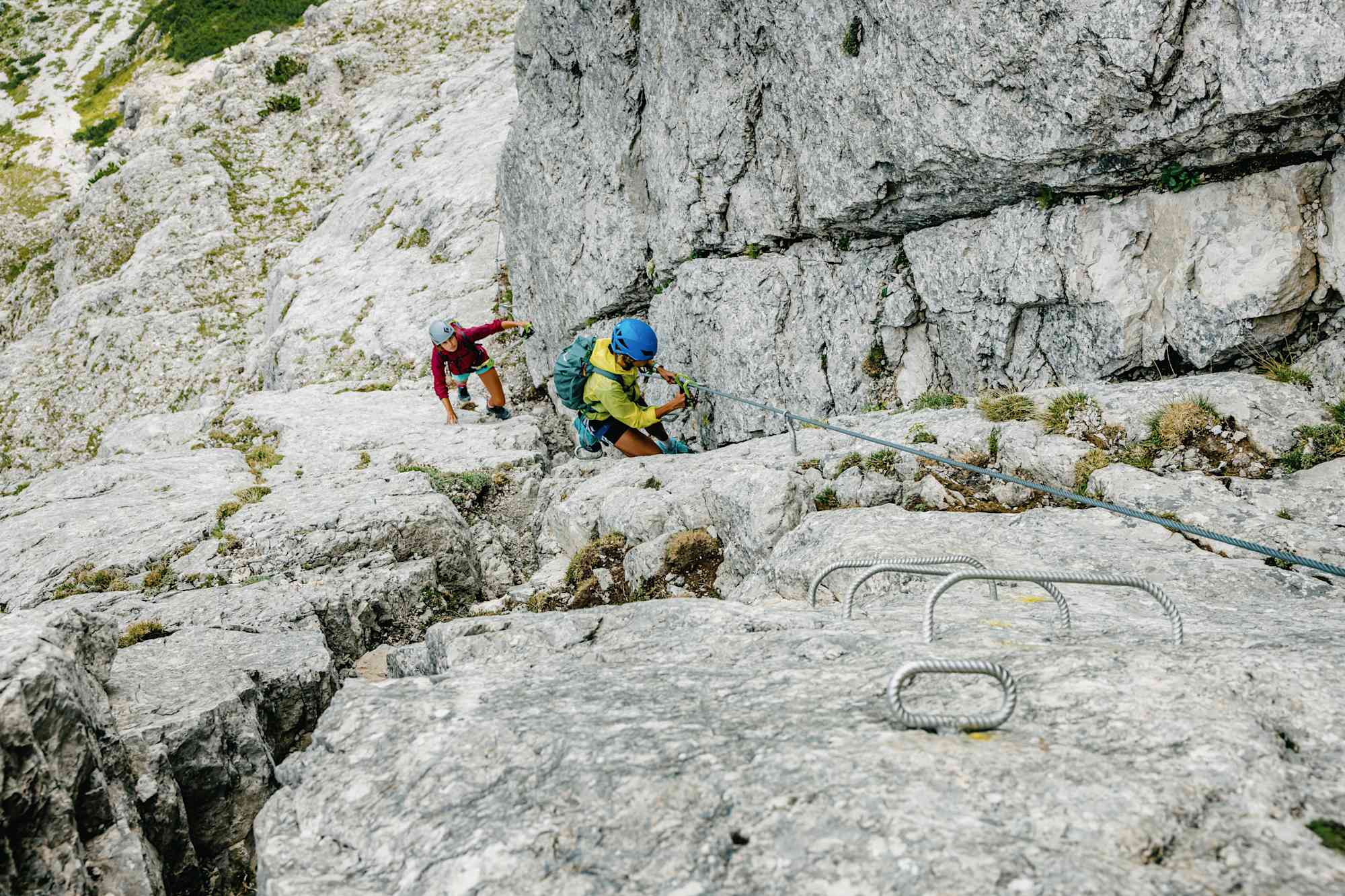 Klettersteig Arzalpenturm