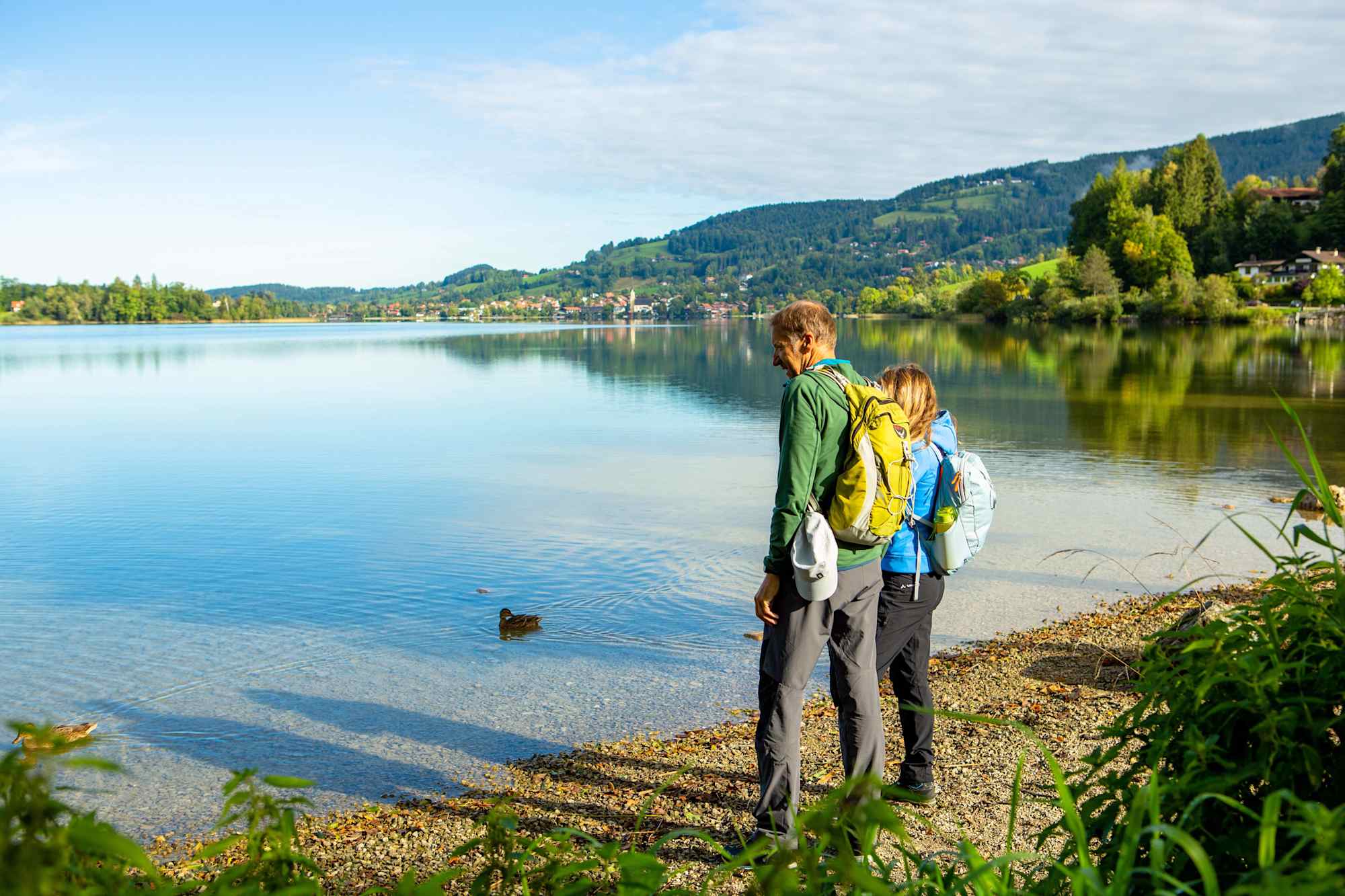 Am Ufer des Schliersees