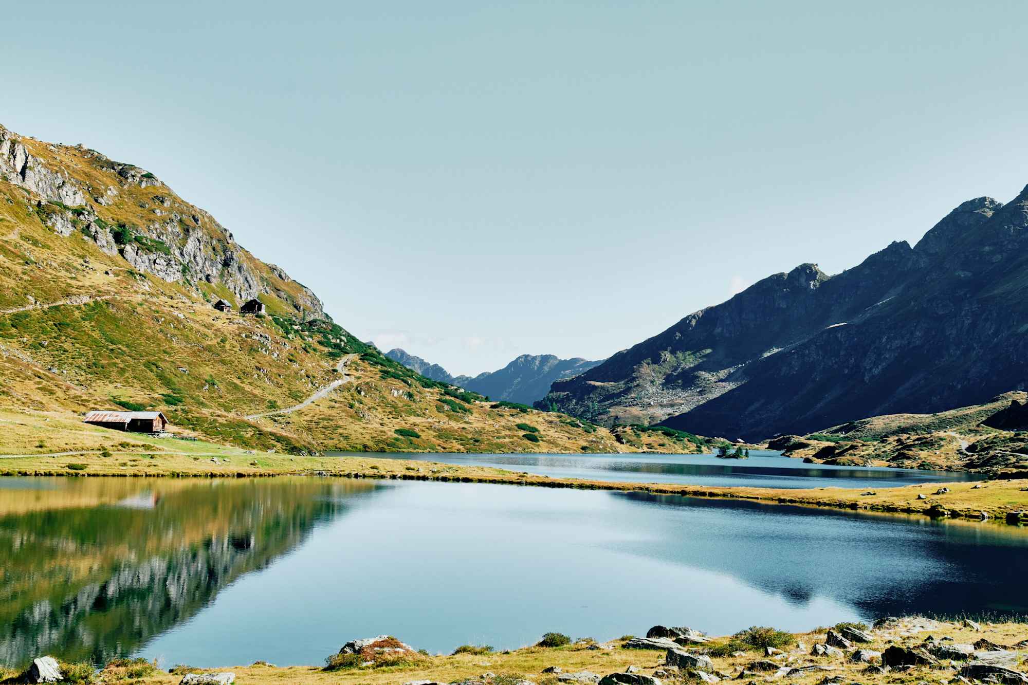 Etwas oberhalb der Giglachseen steht die Ignaz-Mattis-Hütte