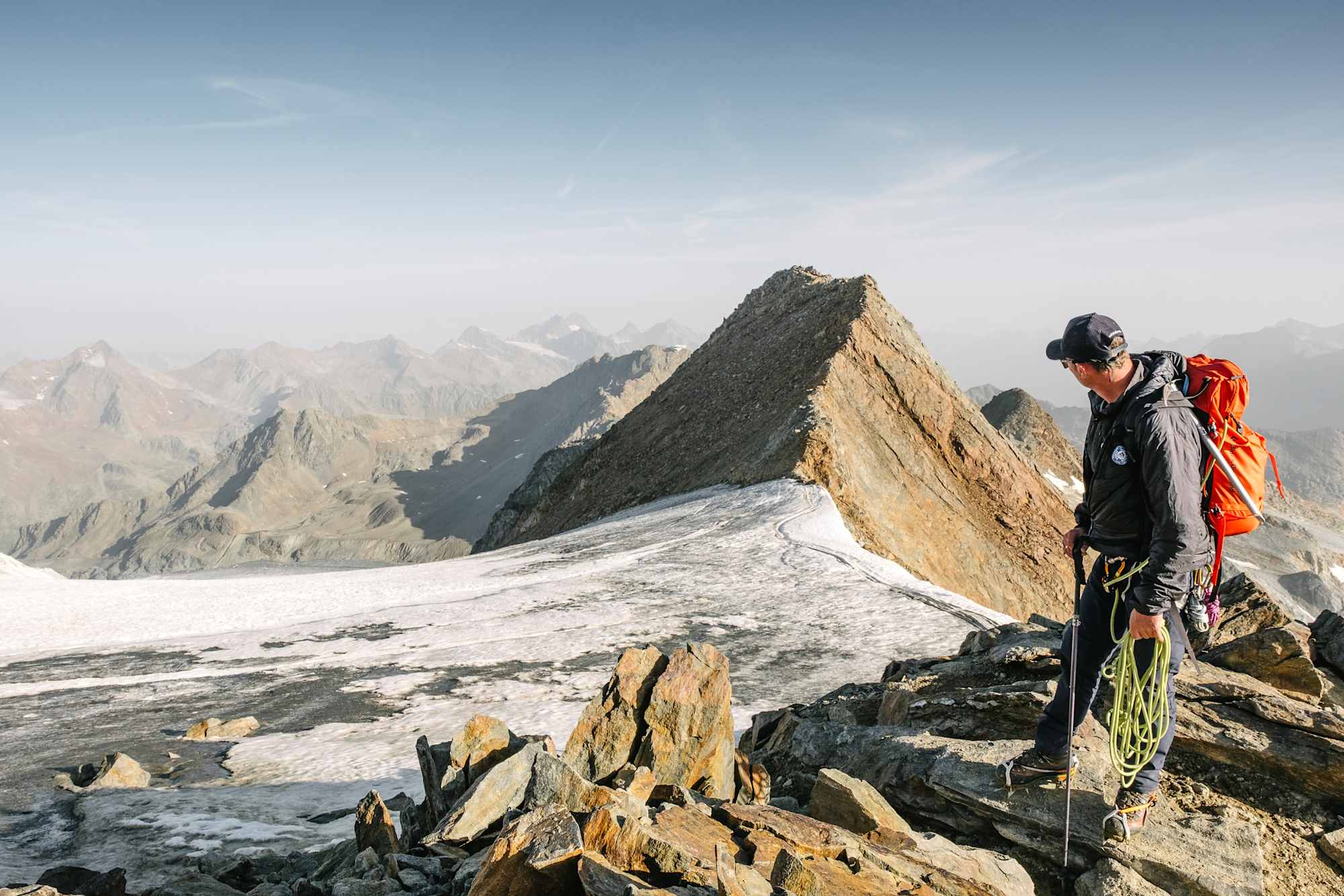 Aufstieg zur Wildspitze
