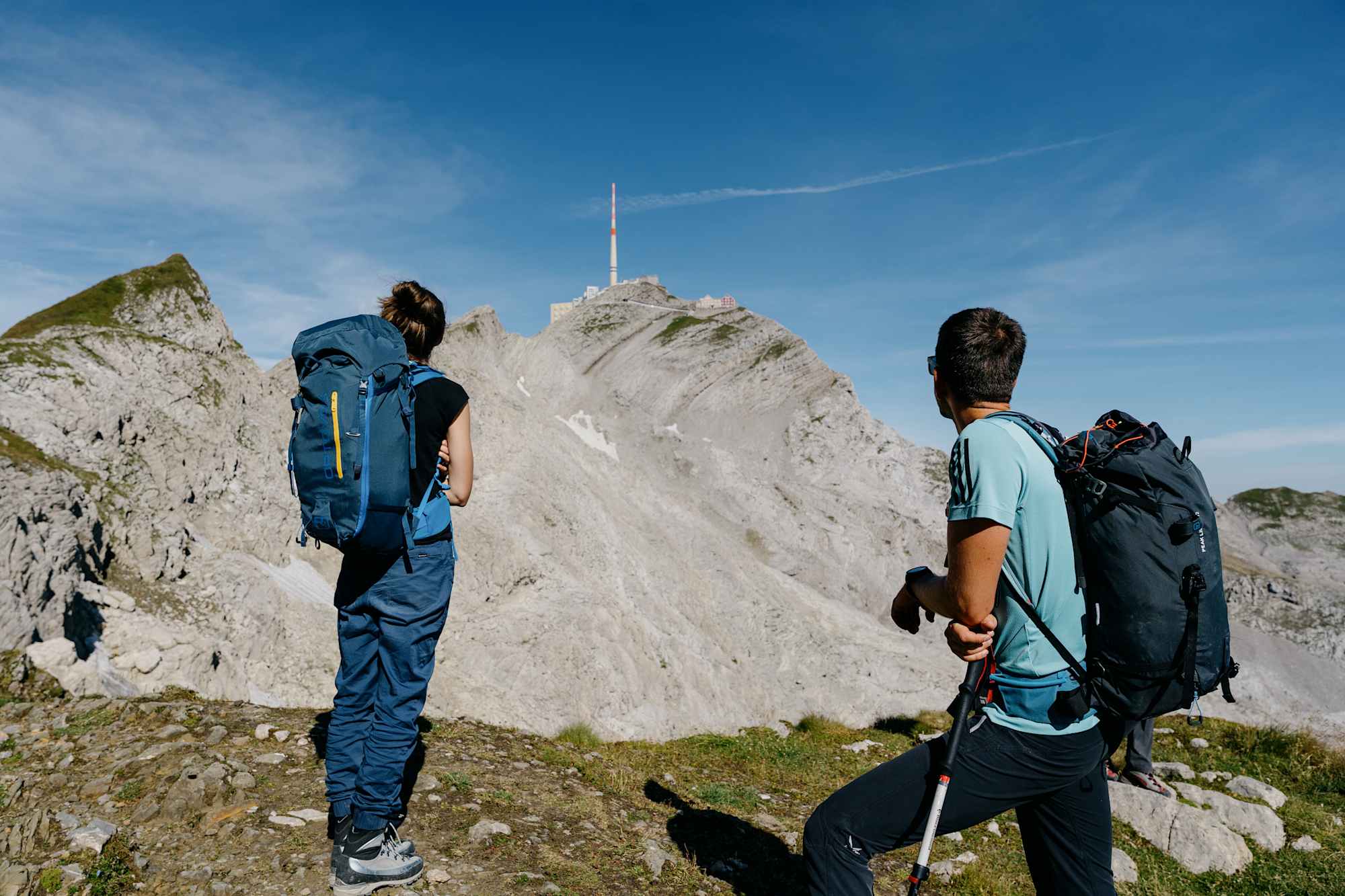 Blick auf den Säntis