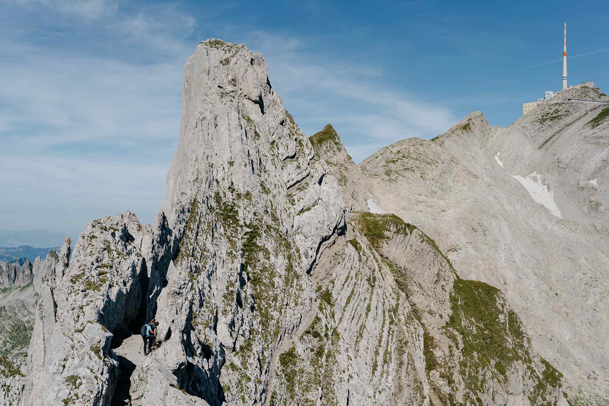 Blick zum Säntis