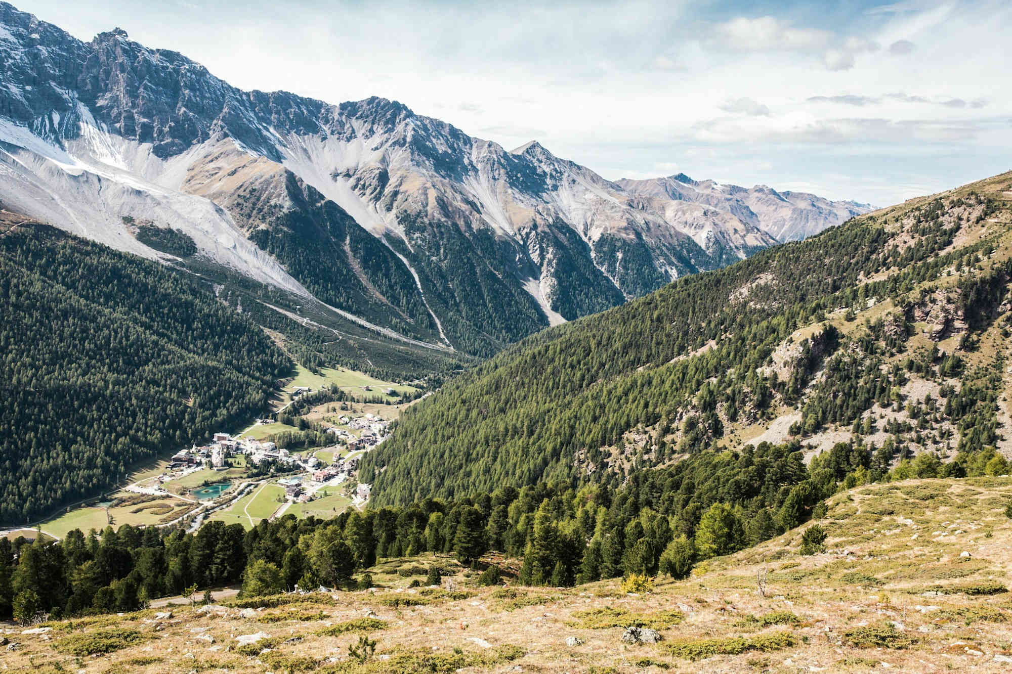 Blick auf Sulden