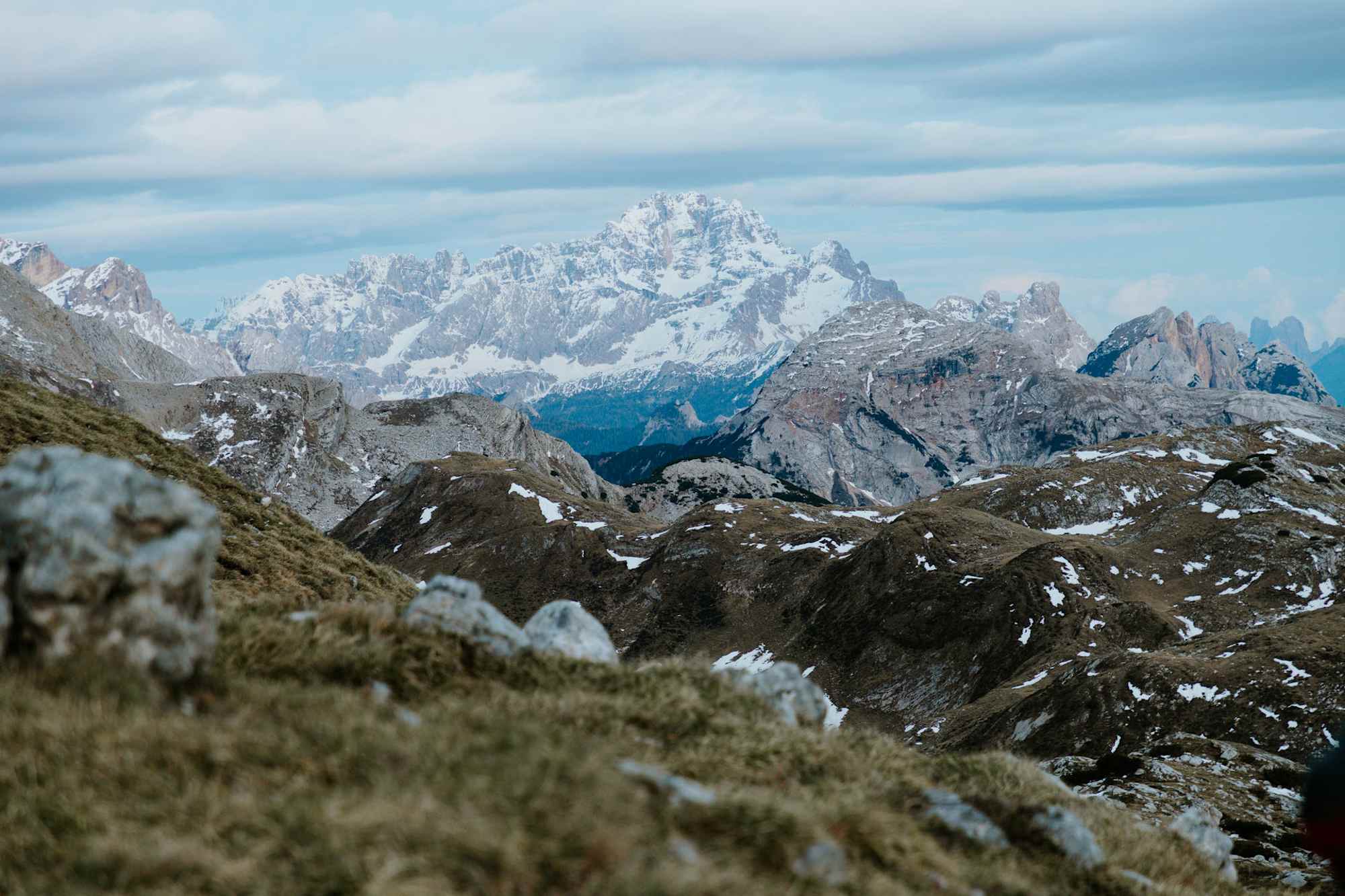 Blick von der Seekofelhütte
