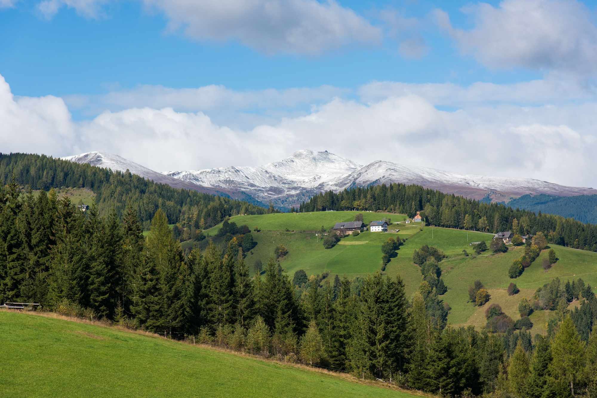 Blick auf den Zirbitzkogel