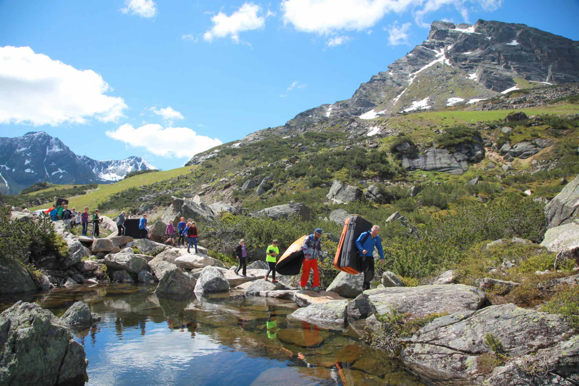 Silvapark im Paznaun